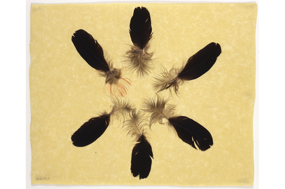 Juan DowneyWaima, de la serie "Meditations", ca. 1976Plumas sobre papel23 × 28 cm