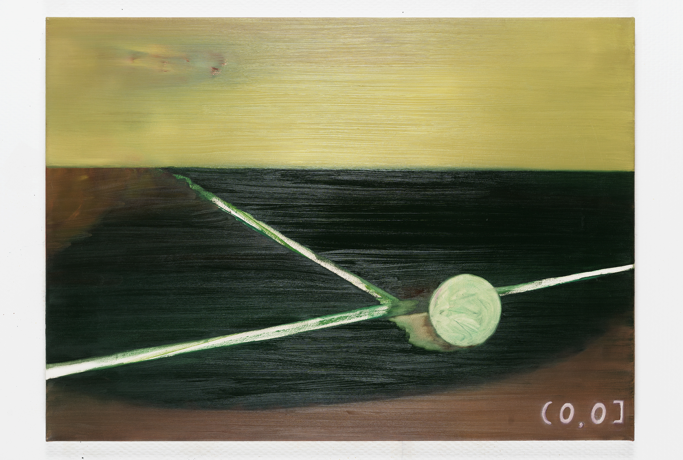 "Perfect Unison", 2022, 56x78cm, oil on canvas