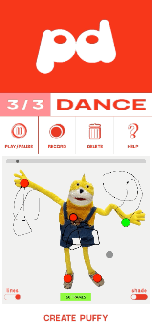Dance interface