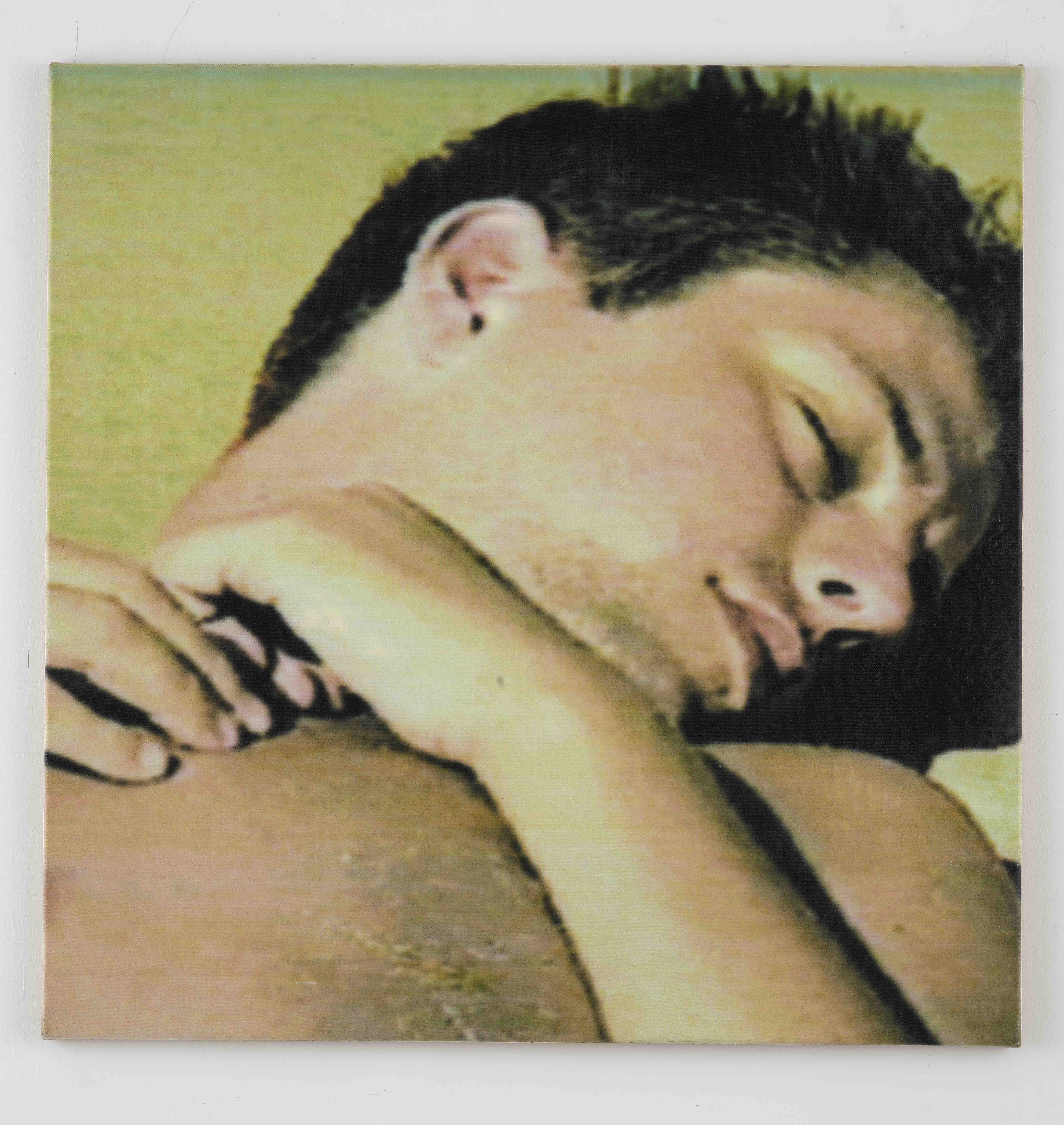 Matthias Groebel, 042, 2001, acrylic on canvas, 39 3/8 x 39 3/8 in. 100 x 100 cm.