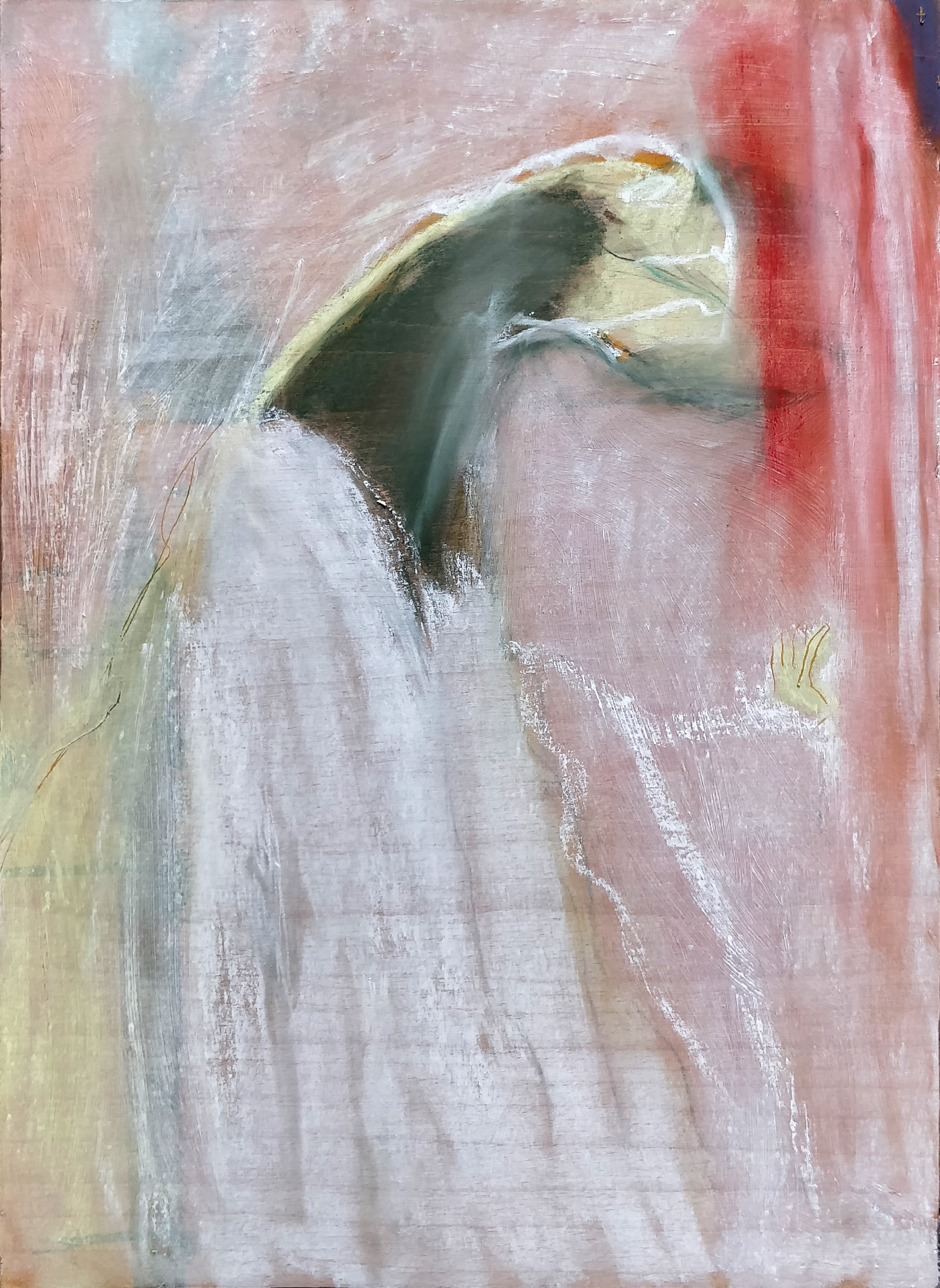 Parting the veil, 30 x 42 cm, 2021