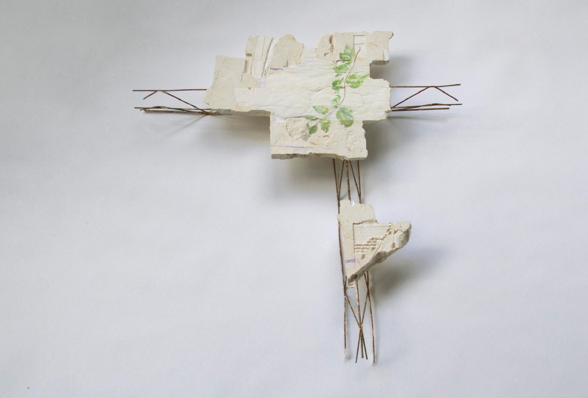 "Jardín de Dibujos". Técnica mixta, dimensiones variables, 2018-2019 / Garden of Drawings. Mixed media, varying sizes, 2018-2019