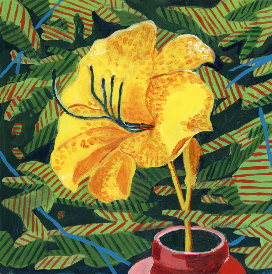 Daylily, 2020 — 15x15cm