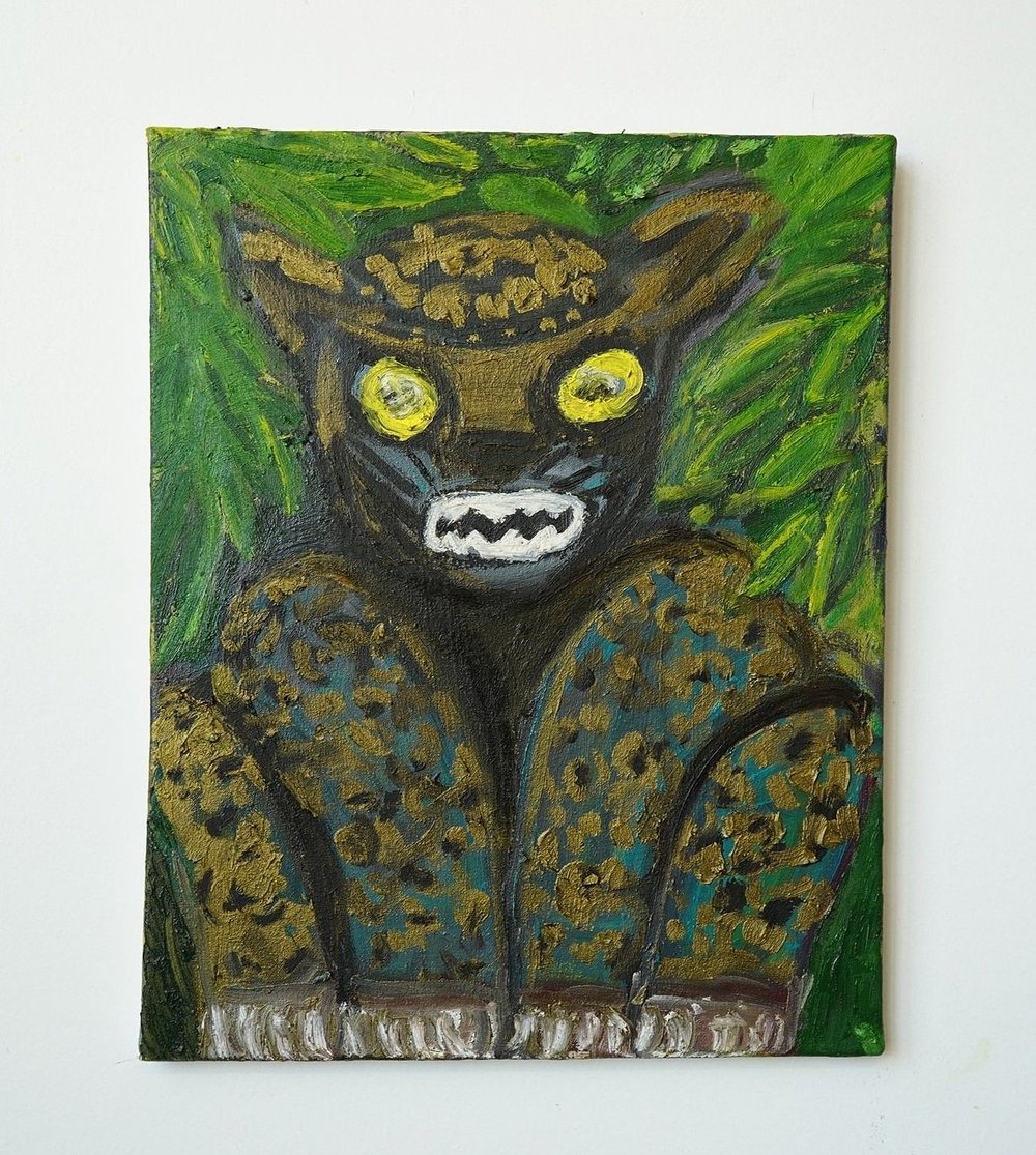 Marcelo Eli SarmientoGuide in the DarkOil on canvas20x16”2022