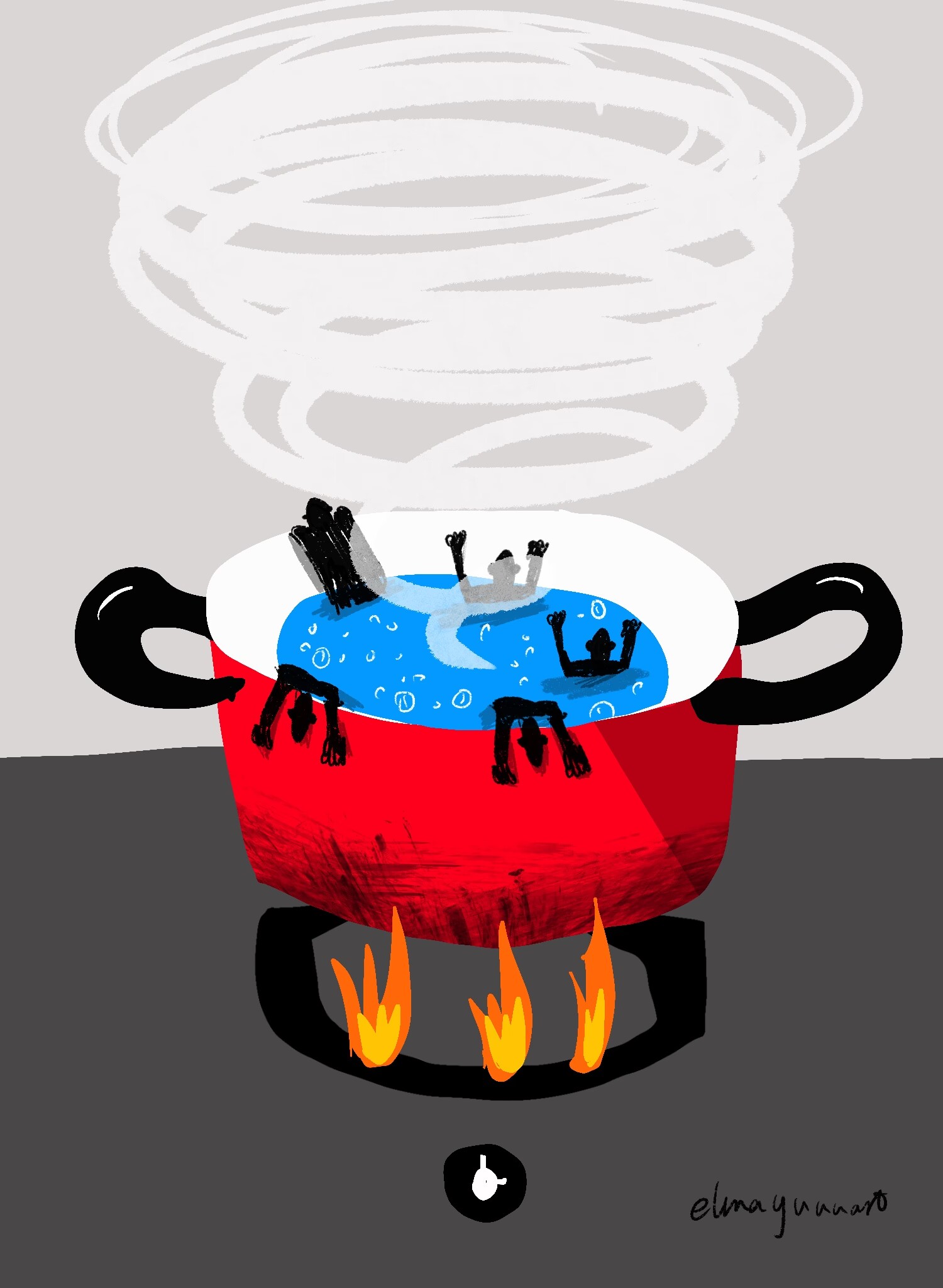 Sep. is still so hot even in the storms.(Personal project)