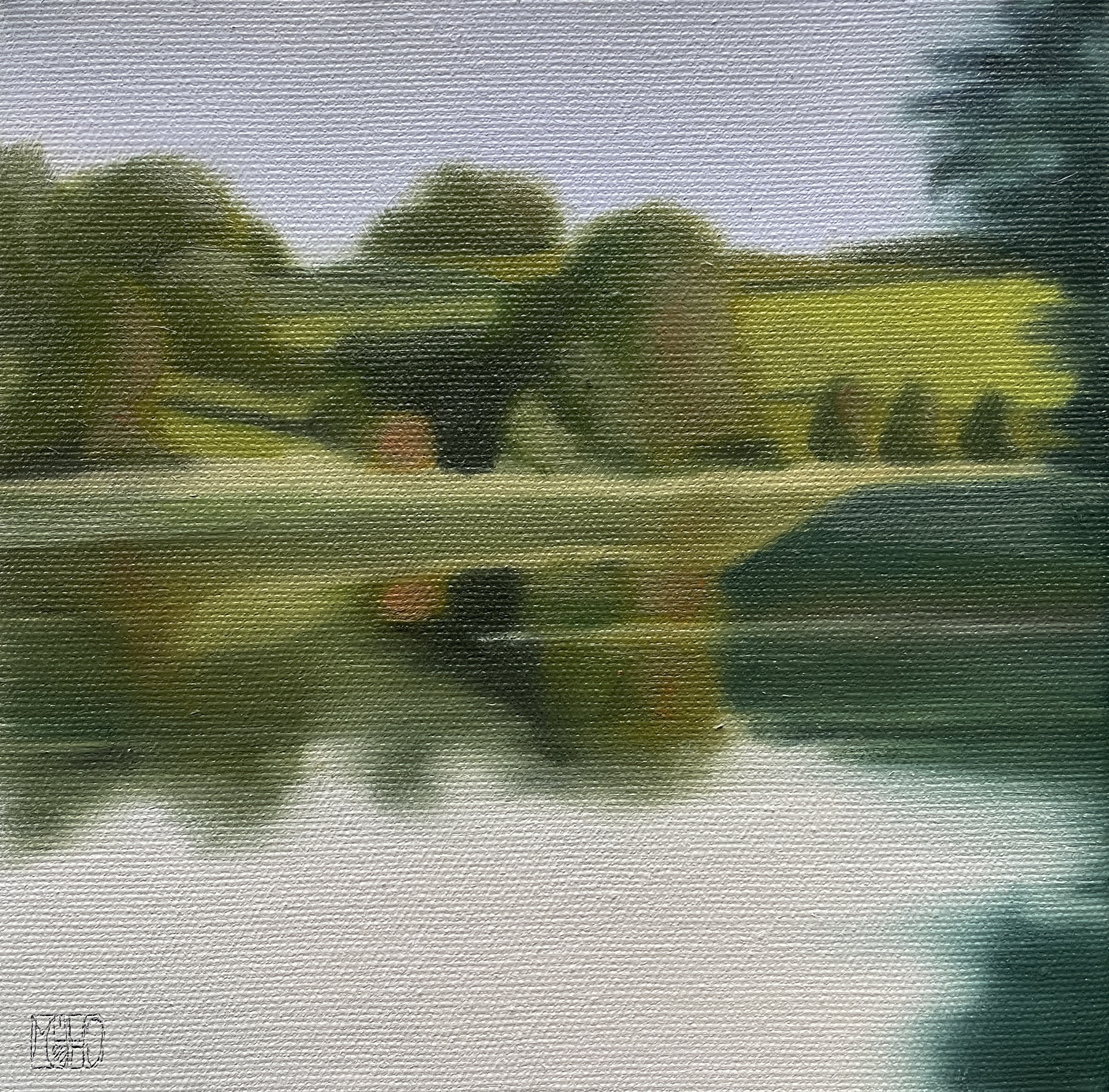 489–«Herbst»20×20 cmÖl auf Leinwand2025︎ Bild kaufen