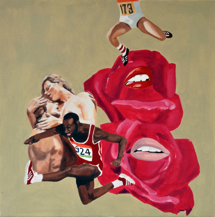 'Moses' 2009, Oil on Canvas, 41 x 41 cm