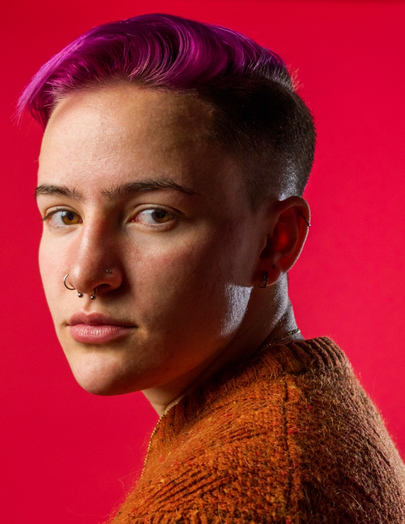 Jadalynn Millington, Studio Portrait, 2020. Digital photograph. Image courtesy the artist.