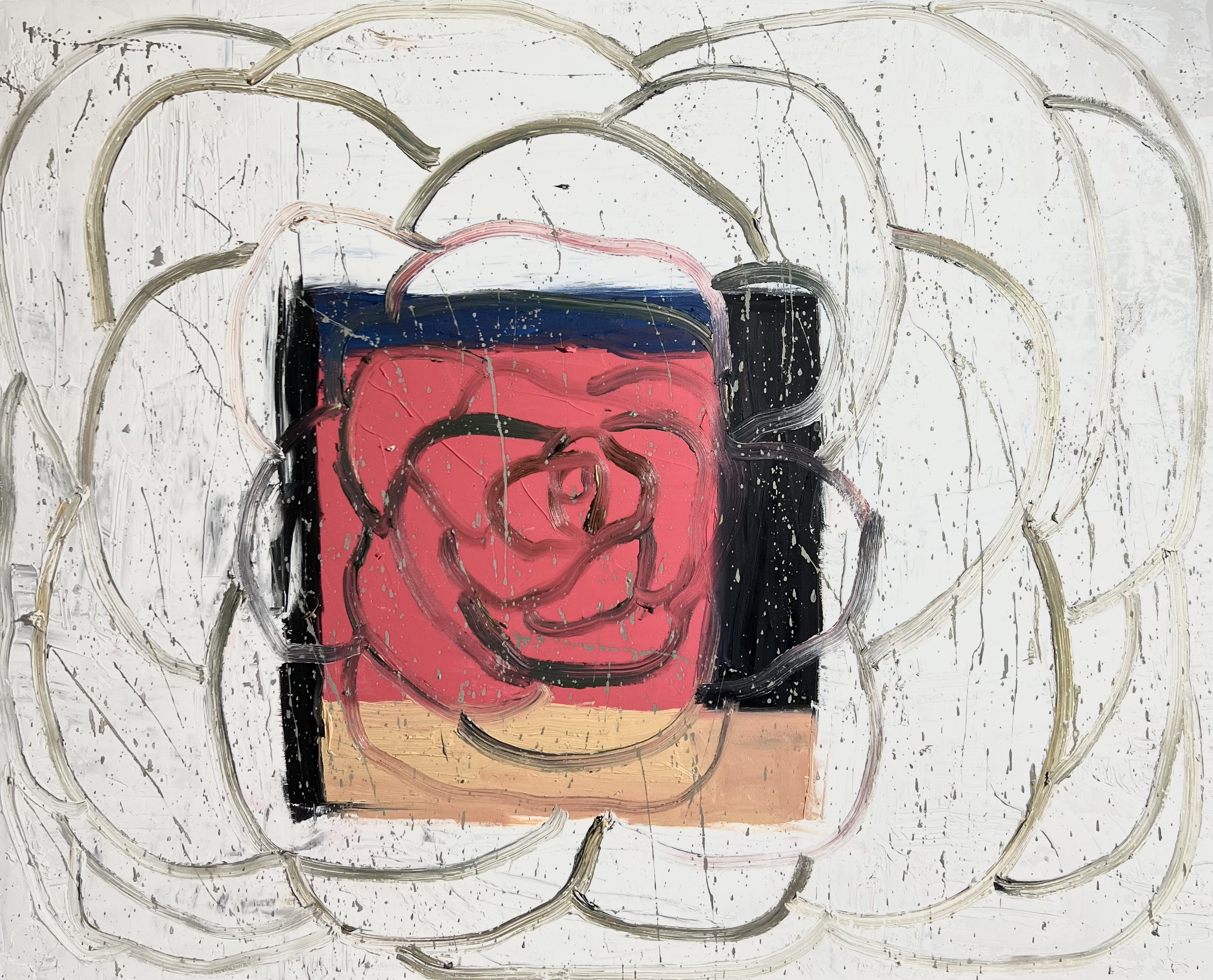 Christening, 2022, Oil on canvas, 48"x60" in