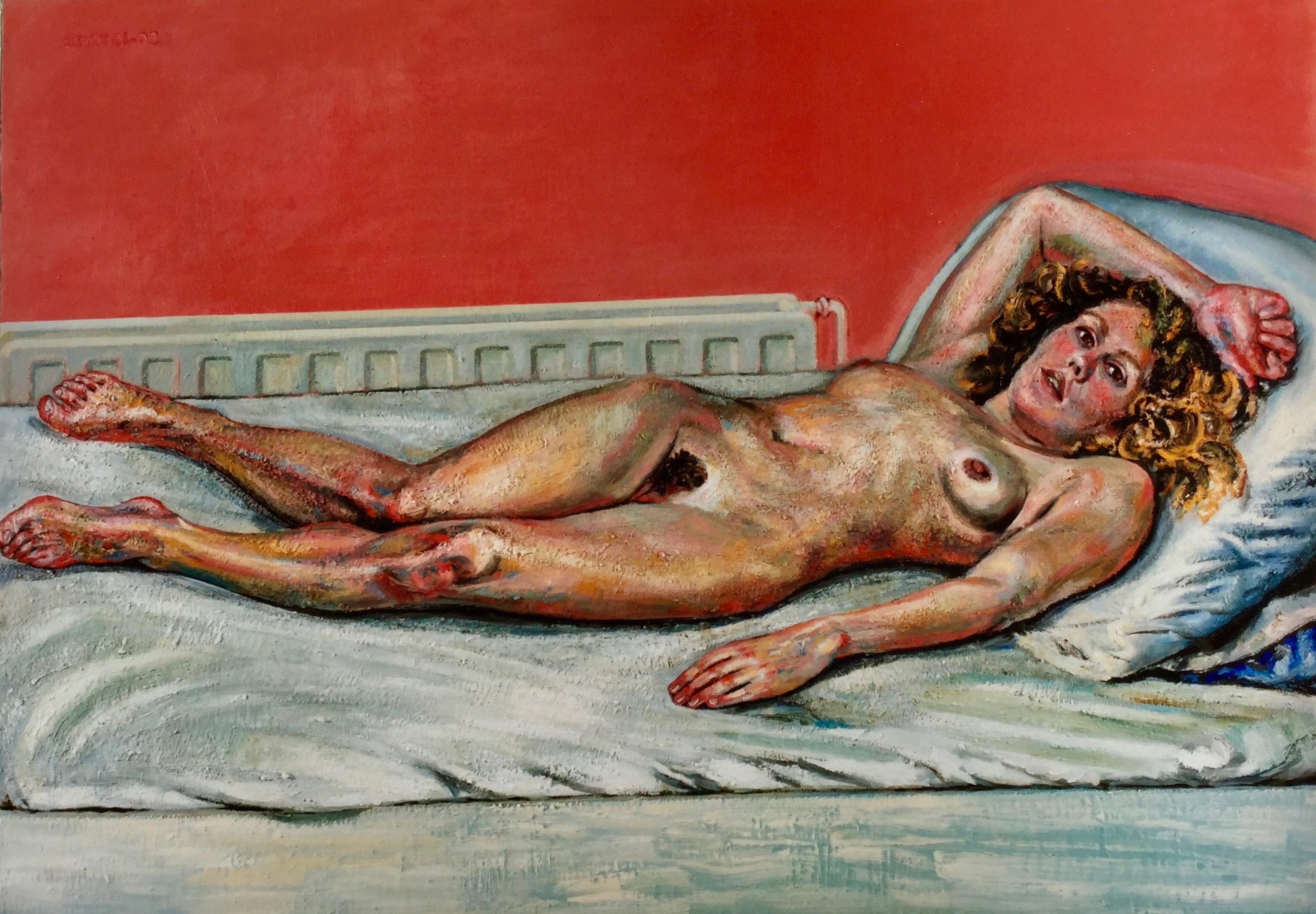 Naakt 2006 - oil 100x140 cm