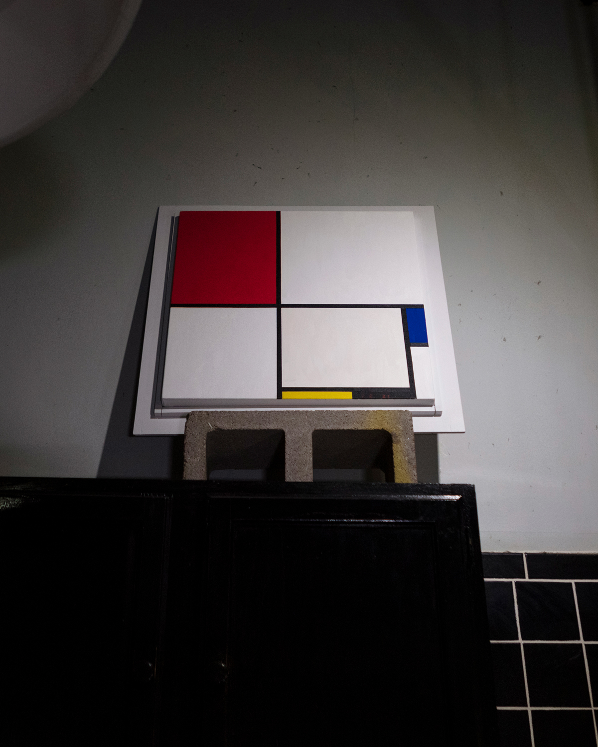 Piet Mondrian, Composition No. III, with Red, Blue, Yellow, and Black