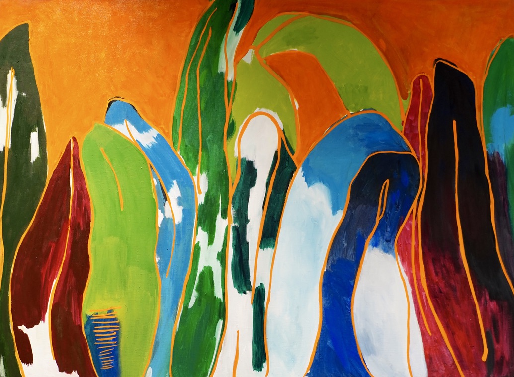 Attente, 2019, 97x130cm