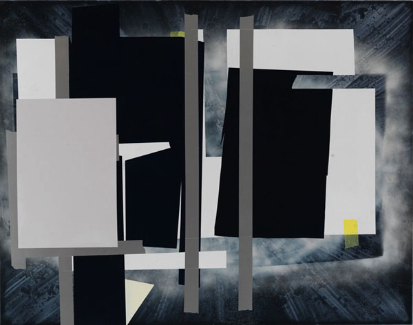 Untitled, acrylic on board, 47" x 60", 120 x152cm 