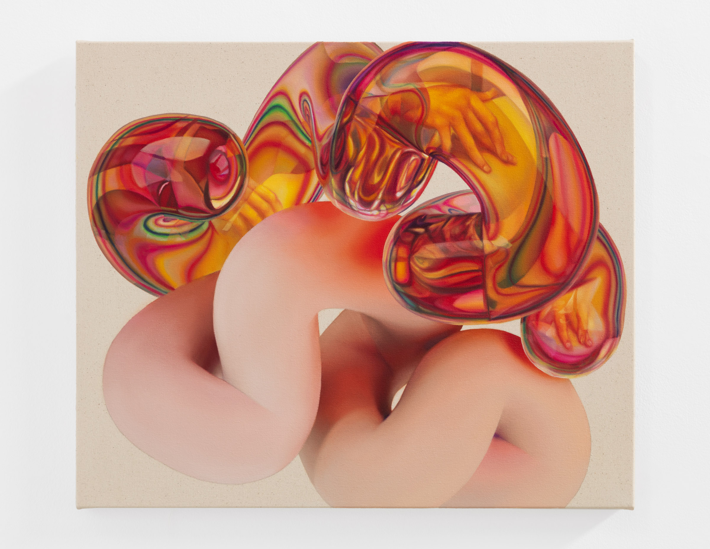 Nice 'n Easy (Excerpt II), Oil on canvas, 20" x 24", 2024