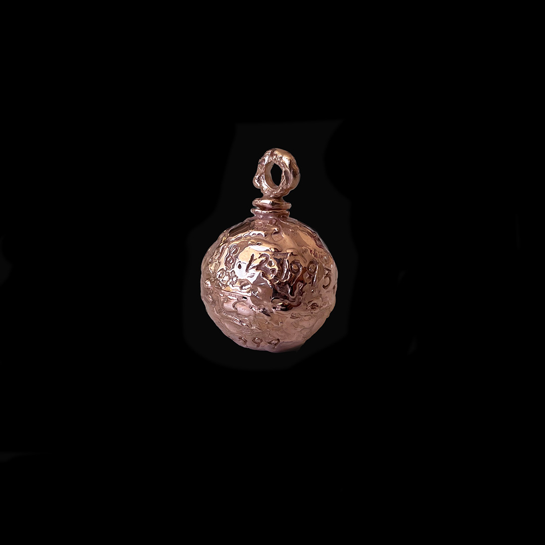 Unique Rose Gold Screw Top Pendant