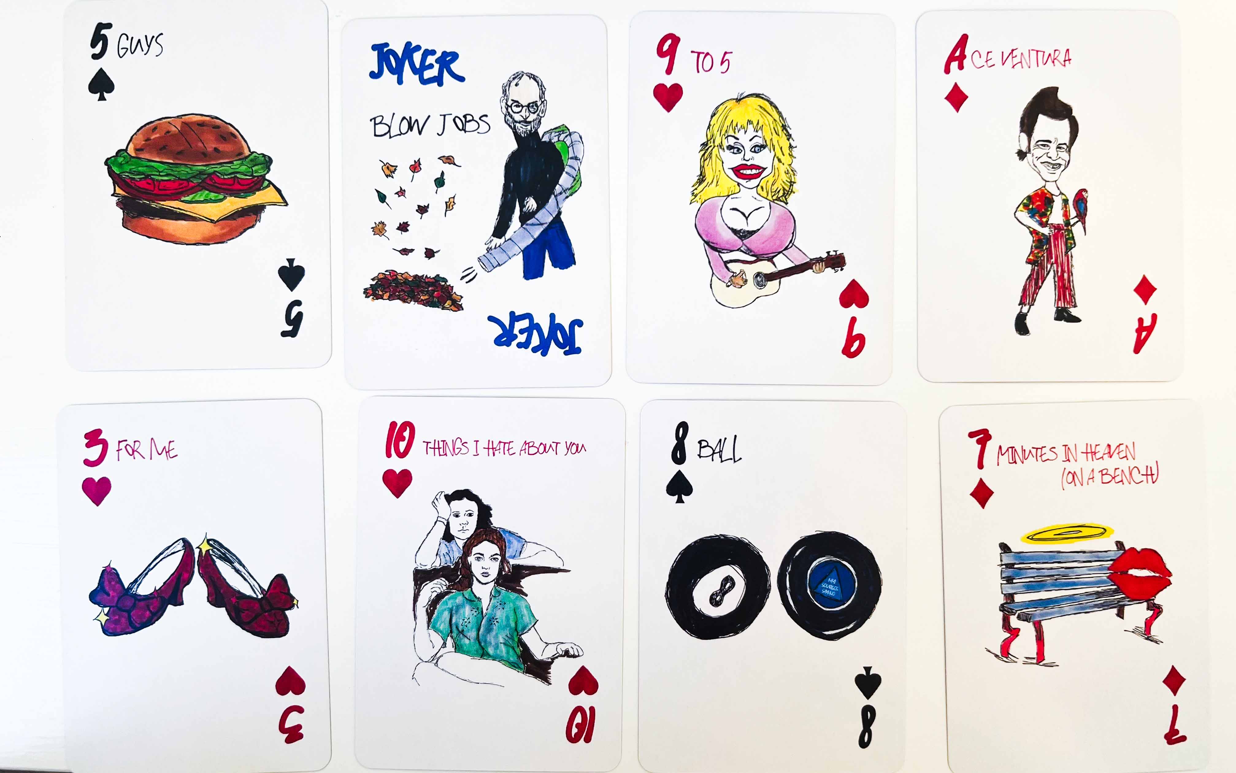 Custom Illustrated Card Game