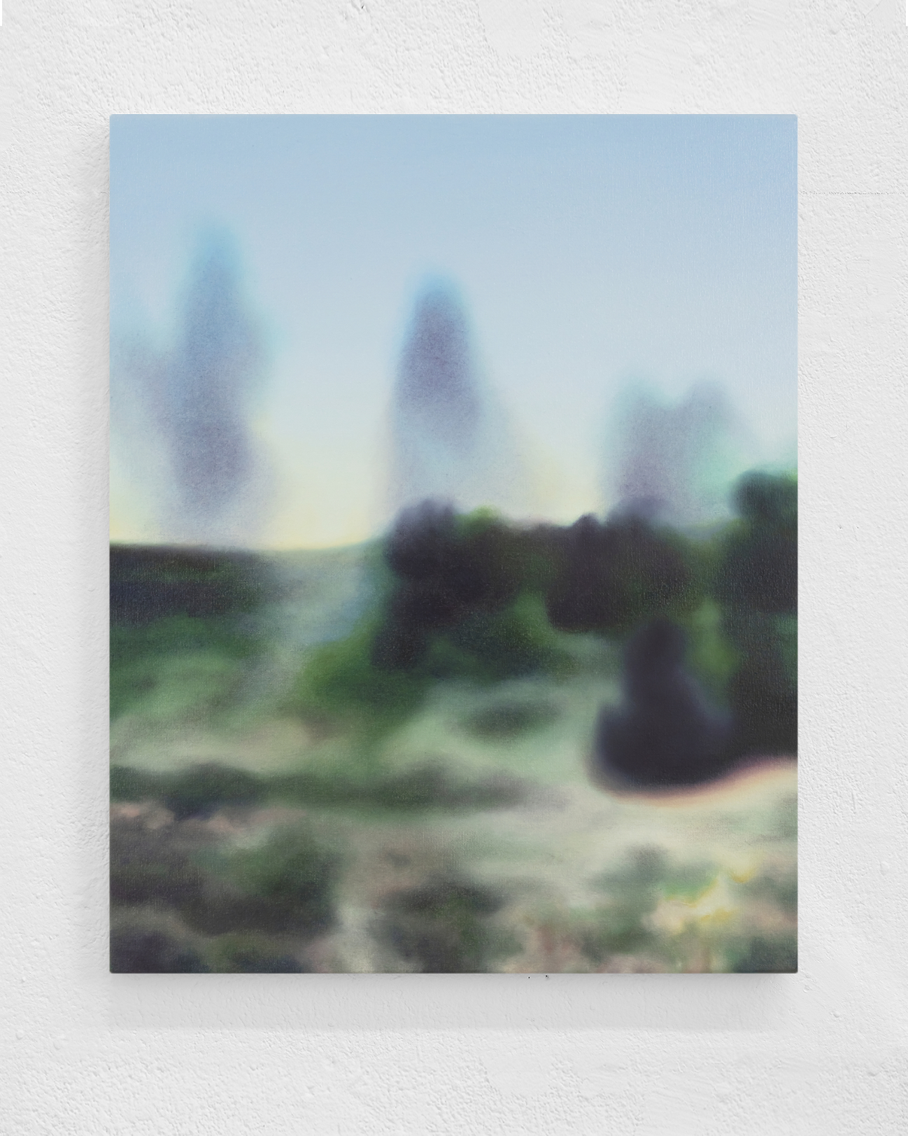 Afterimage, 2023, oil on canvas, 50.0 x 40.0 cm