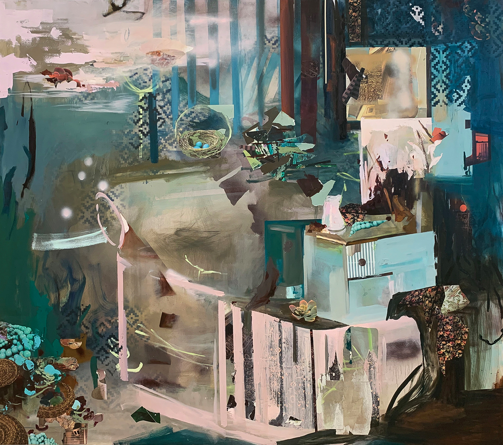 Emily Somoskey, Nested, 2020