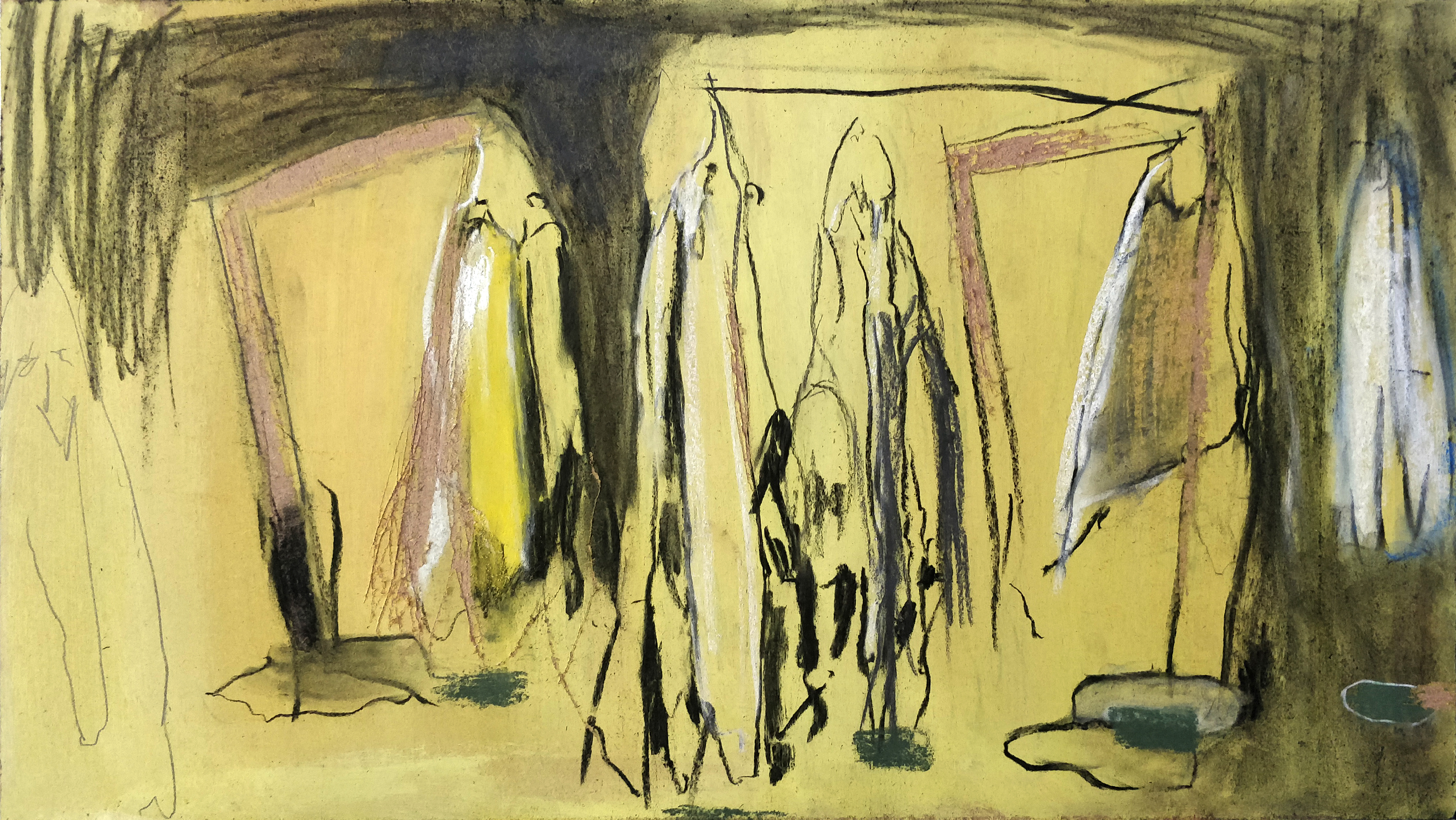 Parasols, 60 x 35 cm, 2021