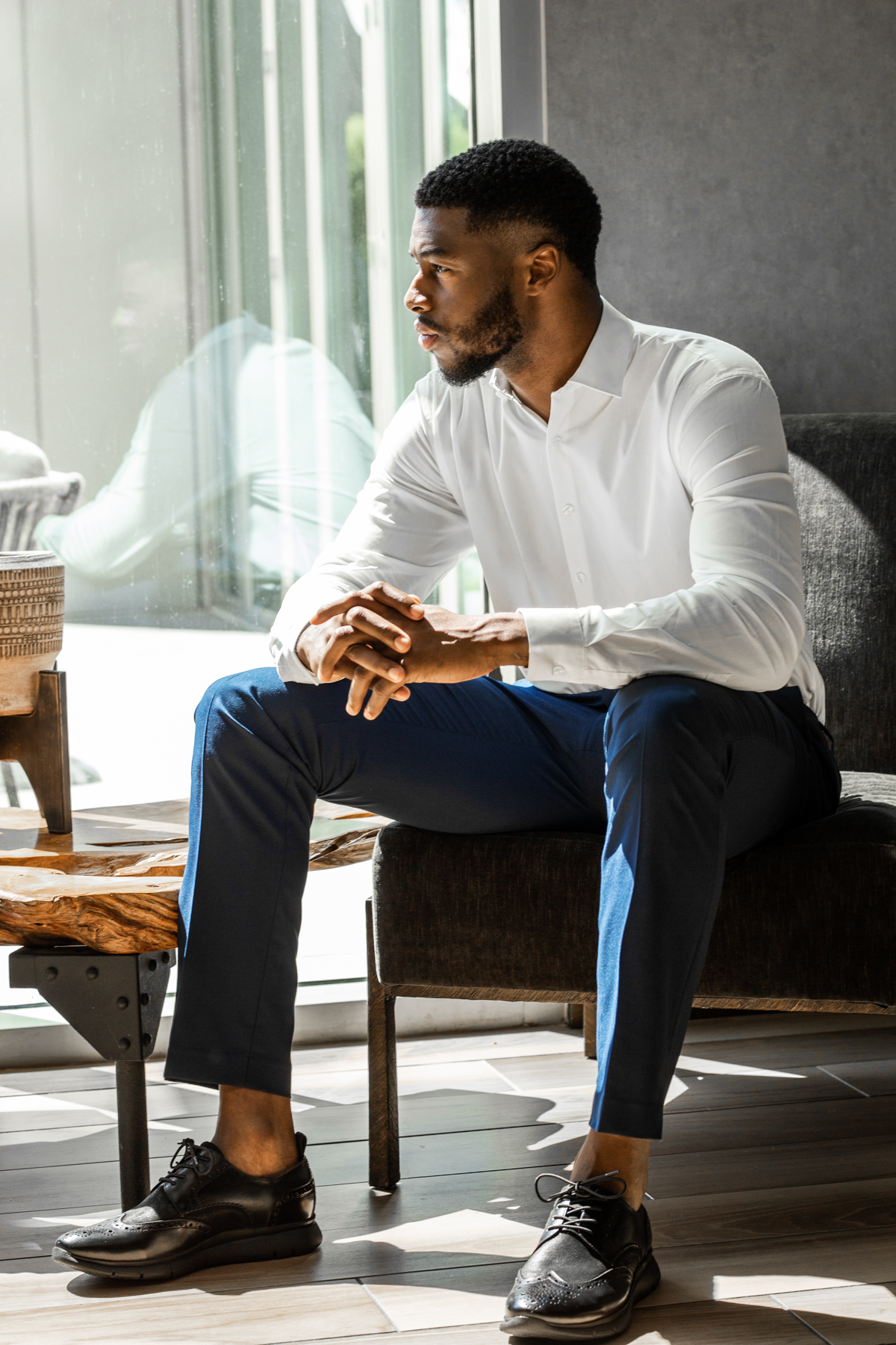 Kenneth Cole x Emmanuel Mudiay