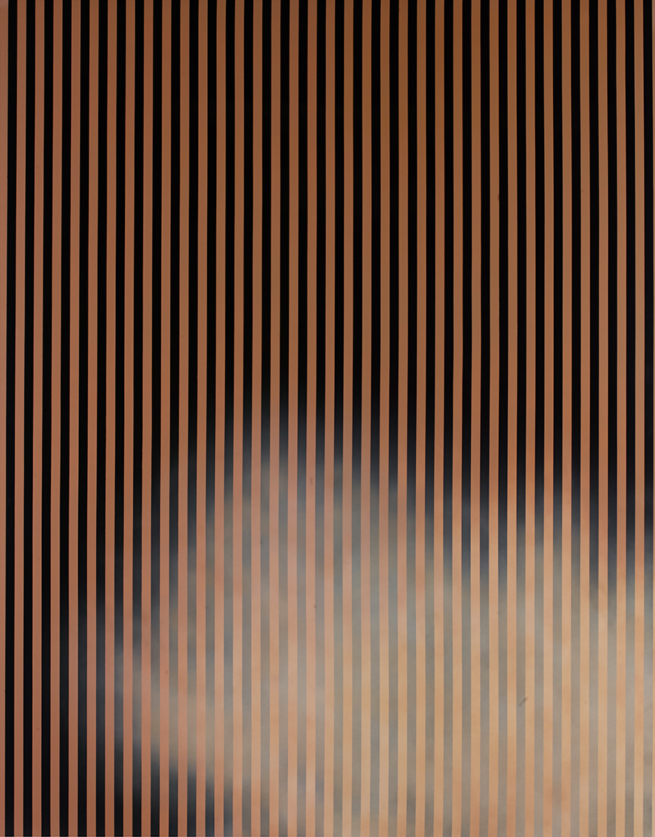 5, automotive paint on board, 230 x 180 cm, 2014 - 2015