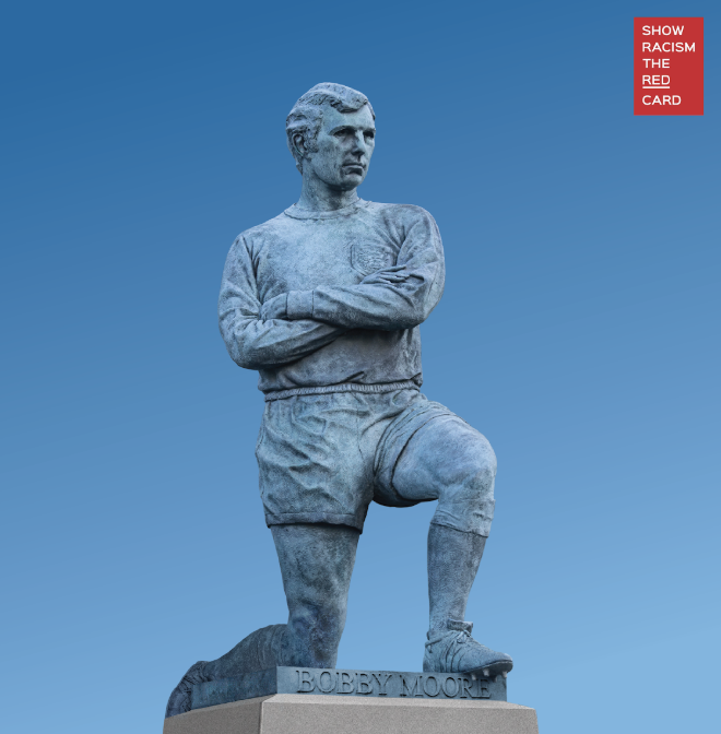 Self initiated / SRTRD / Bobby Takes A Knee - An icon shows solidarity with a global movement 