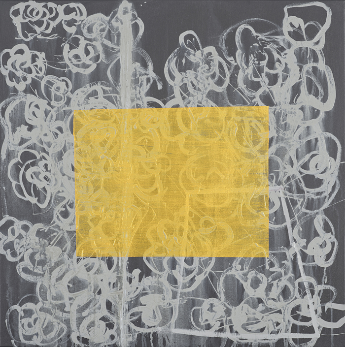 The Poetics of Space 2, 2017, acrylic on canvas, 32x31.5in