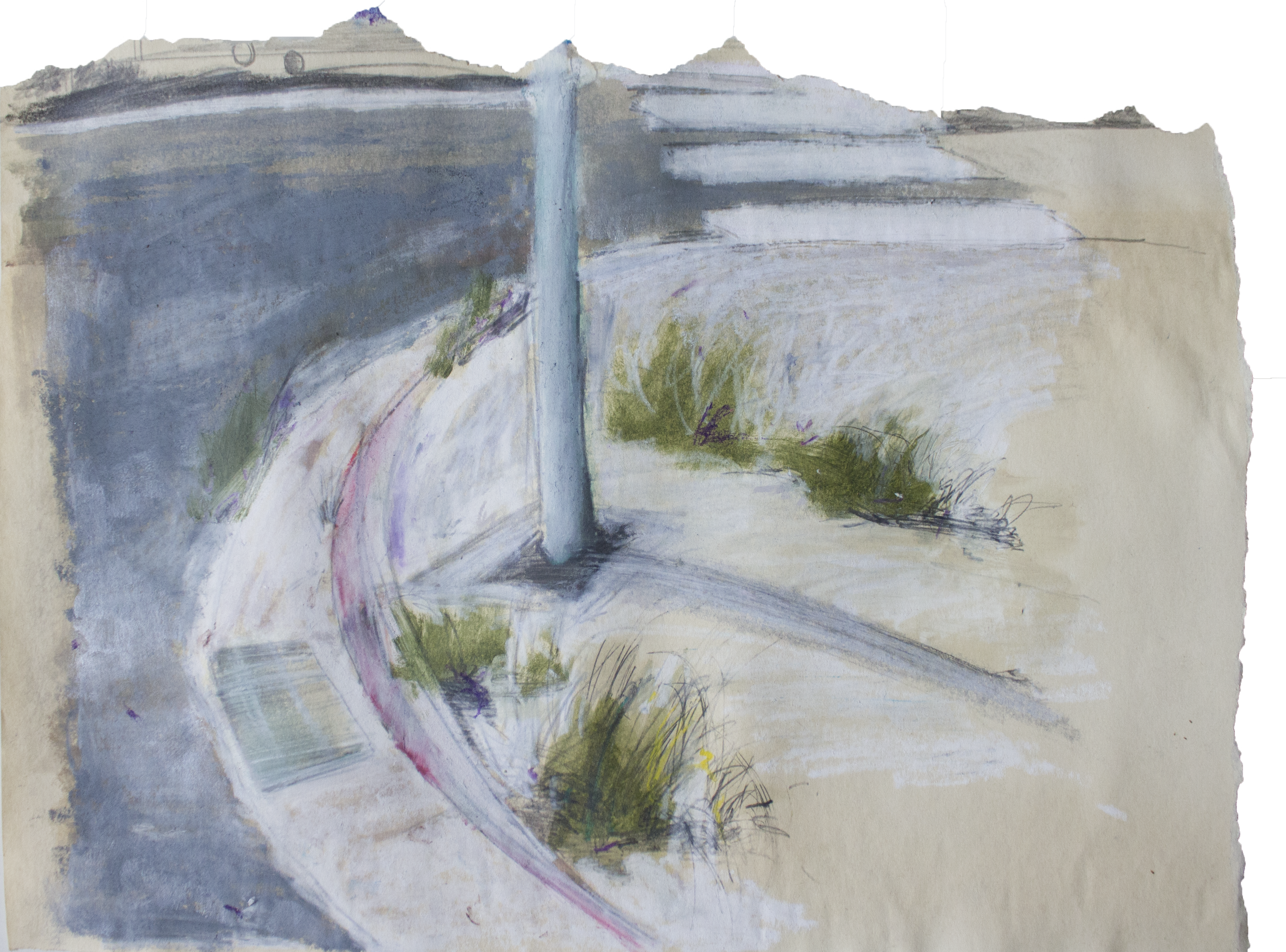 36x25cm,mixed media on paper