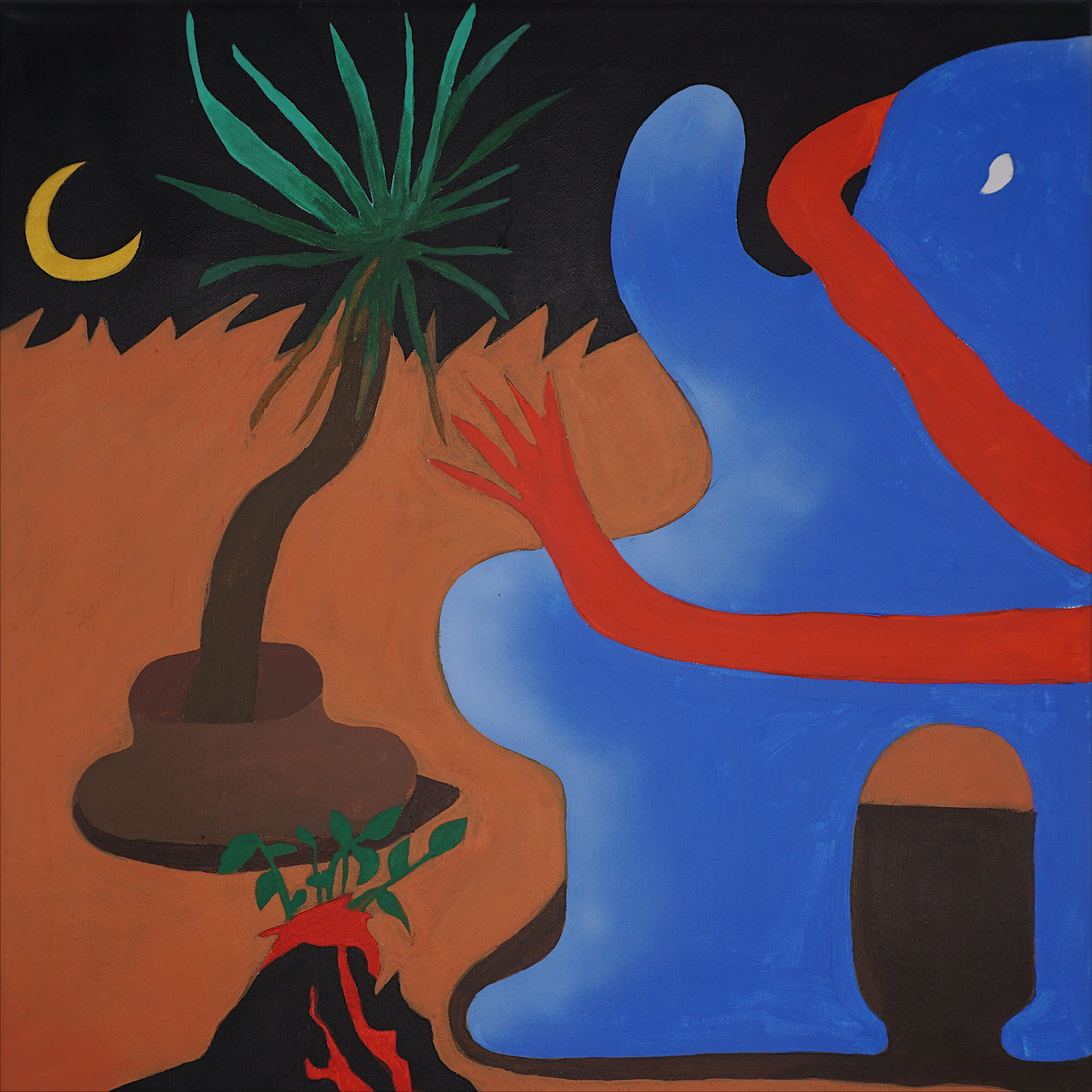 Be Water 40*40cm *2 Acrylic on Canvas May. 2022