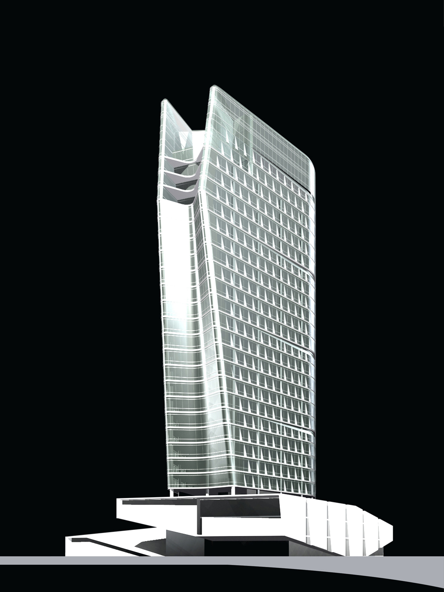 Shansheng Headquarter Tower - Saltans Architects