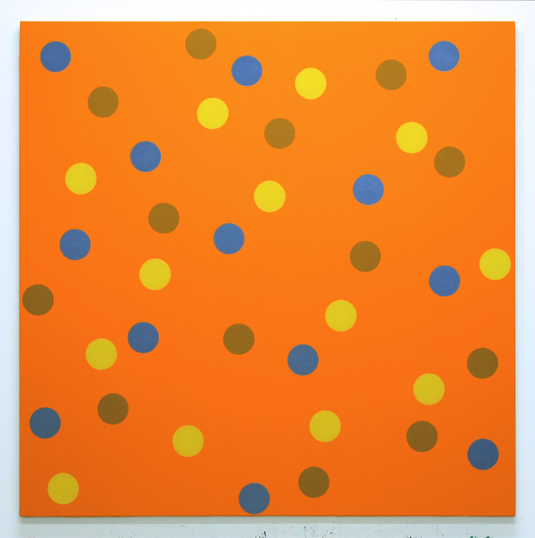 Circlus IX 150cm x 150cm oil and acrylic on canvas 2015