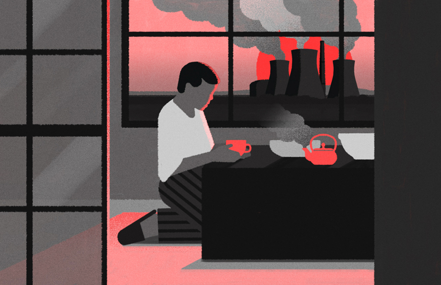 Japan The Financial Times Illustration María Hergueta