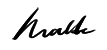 Handwritten signature from Nan He in black.
