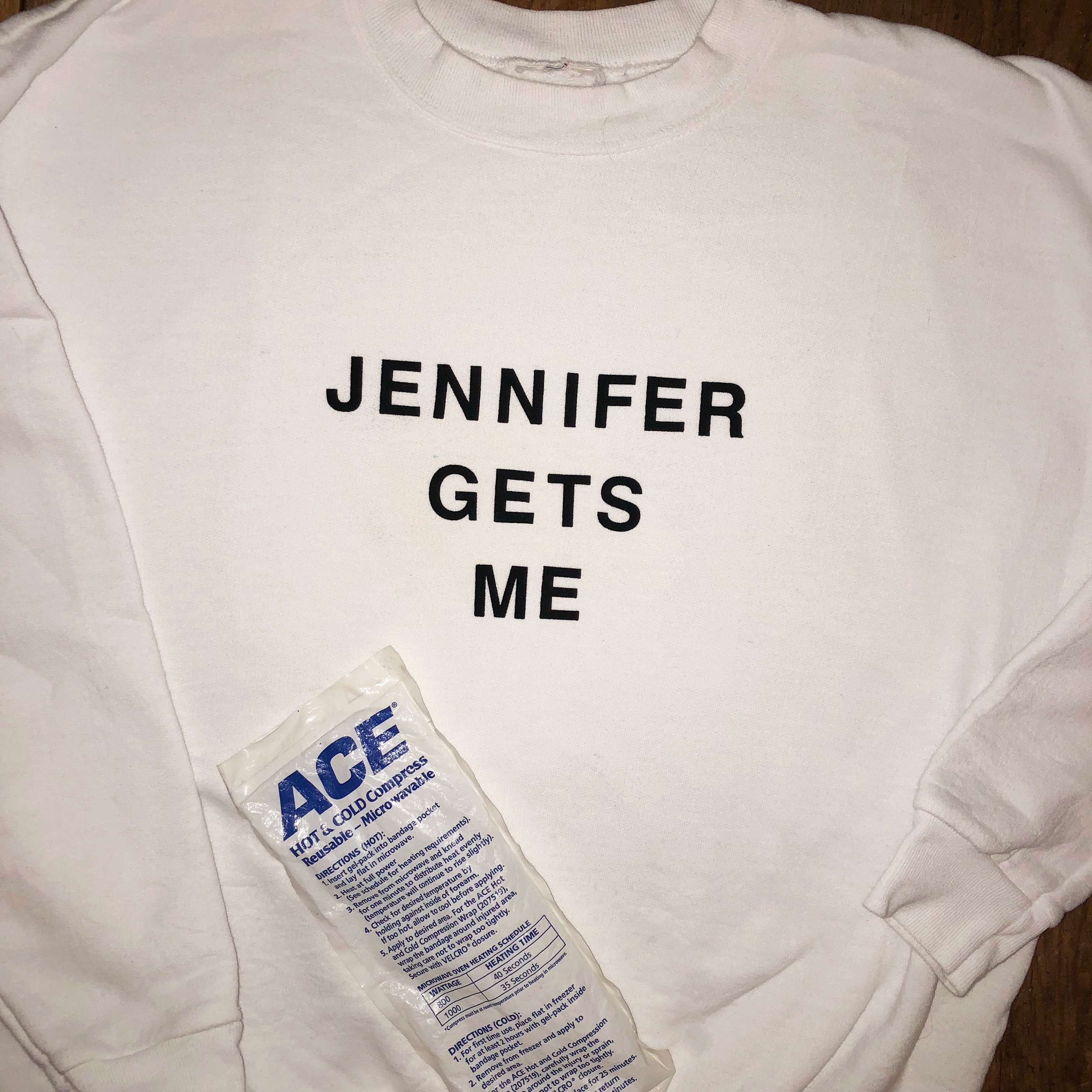 Becca Kauffman, Jennifer Vanilla T-Shirt, Jennifer Gets Me