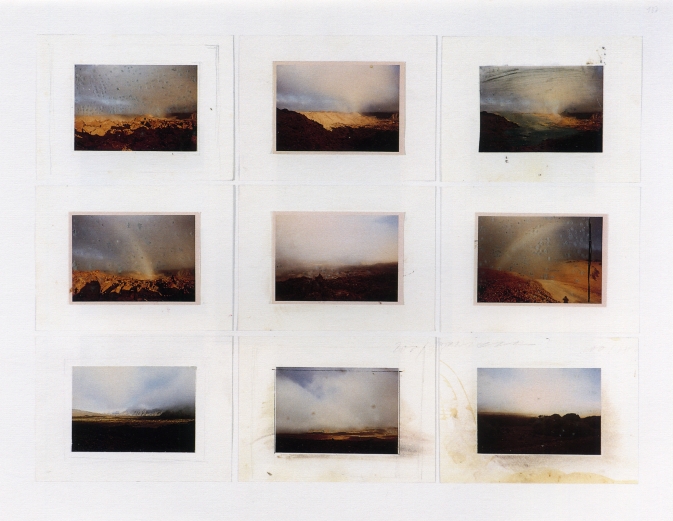 Gerhard Richter's Atlas, Kanarische Landshaften, 1971