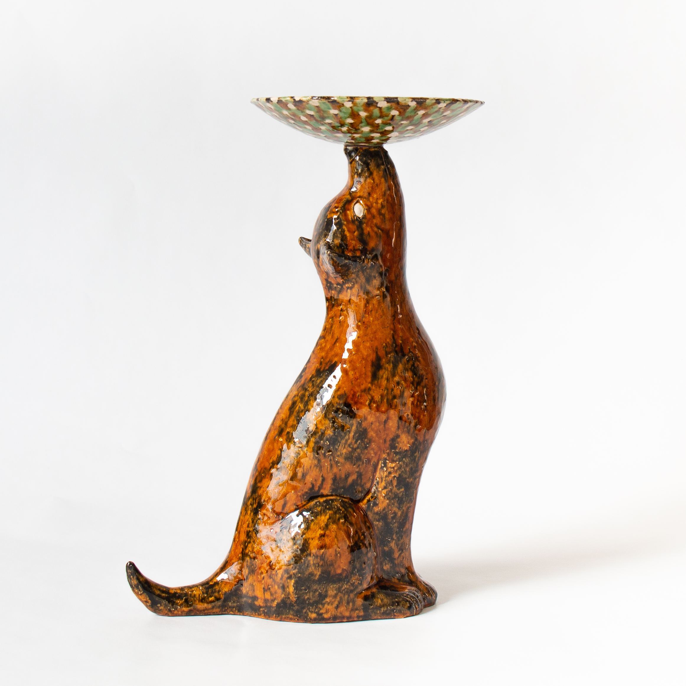 Family Portrait: Vessel in the Form of a DogStoneware, glaze23 x 30 x 14 cm (9.1 x 11.8 x 5.5 in)2024