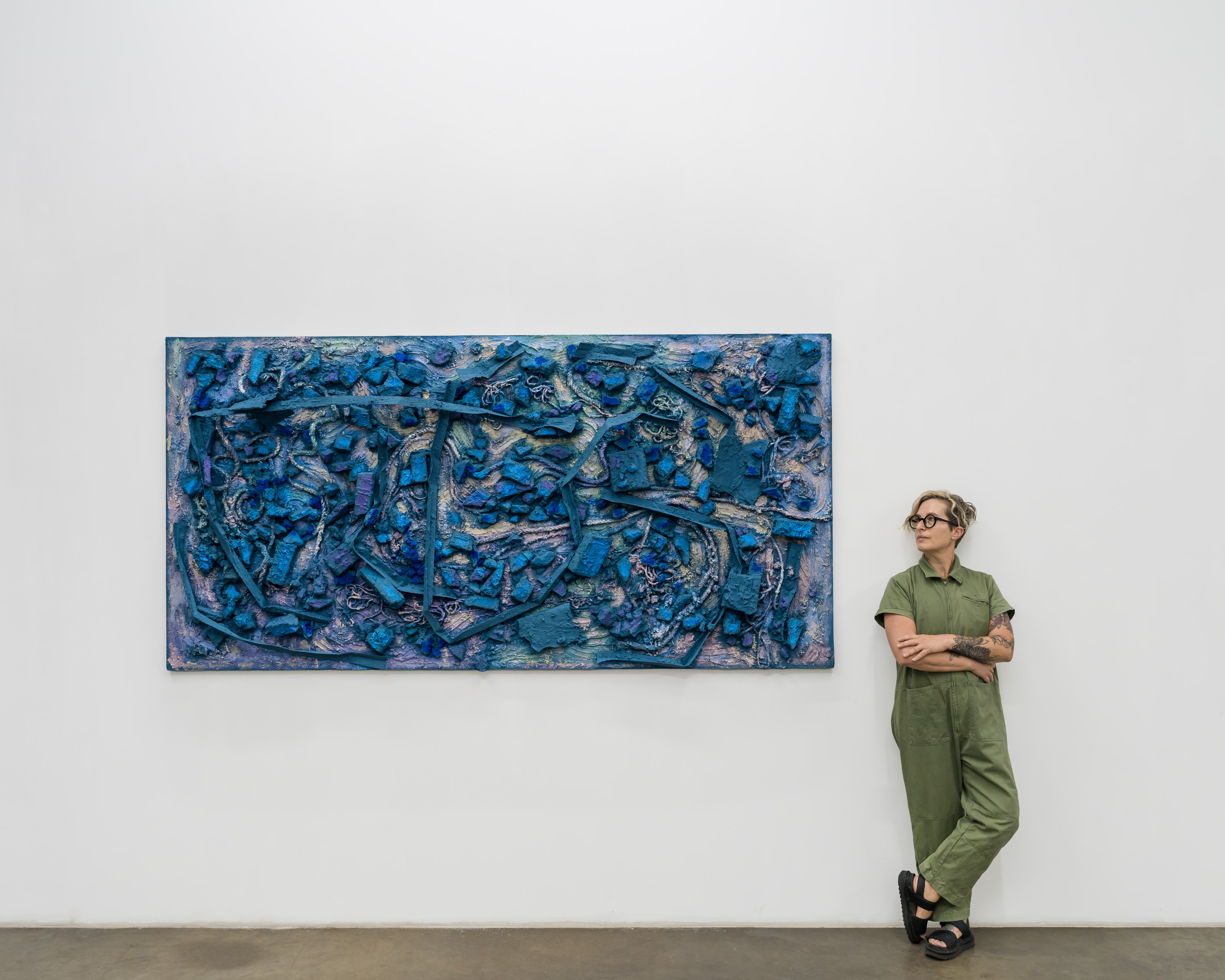 The Trial of the Alphabet 1, 202396.25 x 48 x 10.5 "