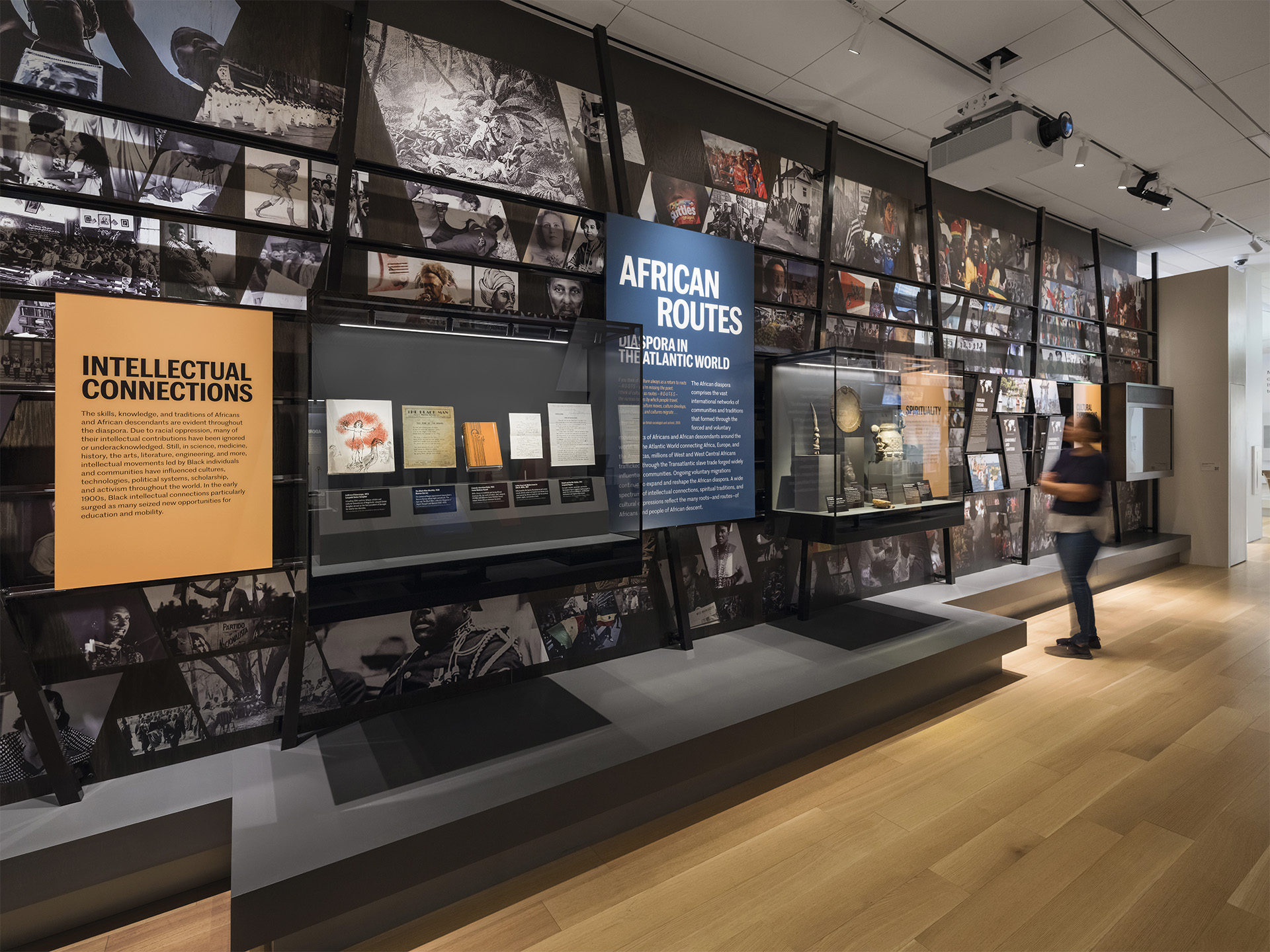 African Routes Gallery. Photo cred: Sahar Coston-Hardy/Esto