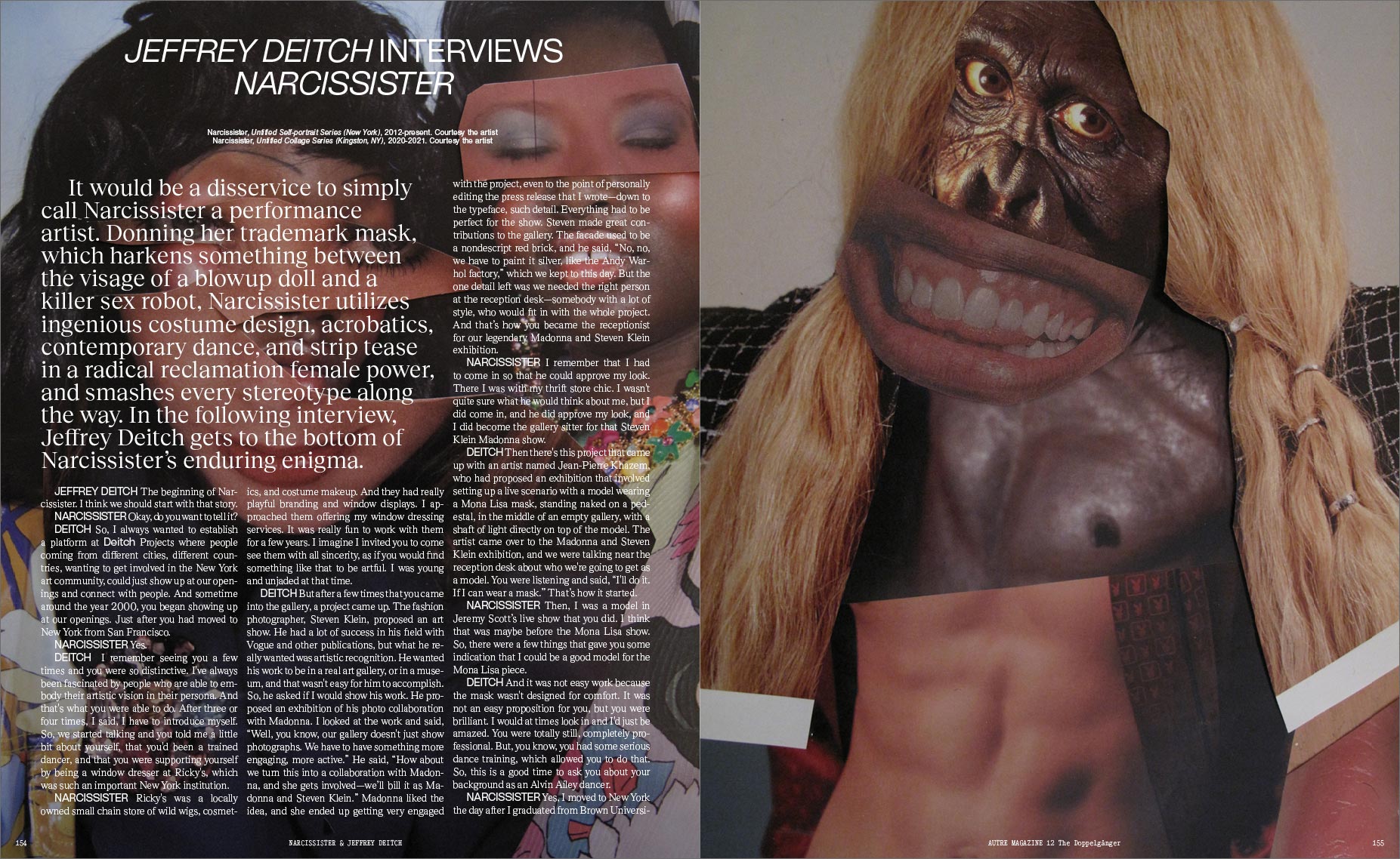 9/24Editorial design, issue 12, SS21Artwork: Narcissister