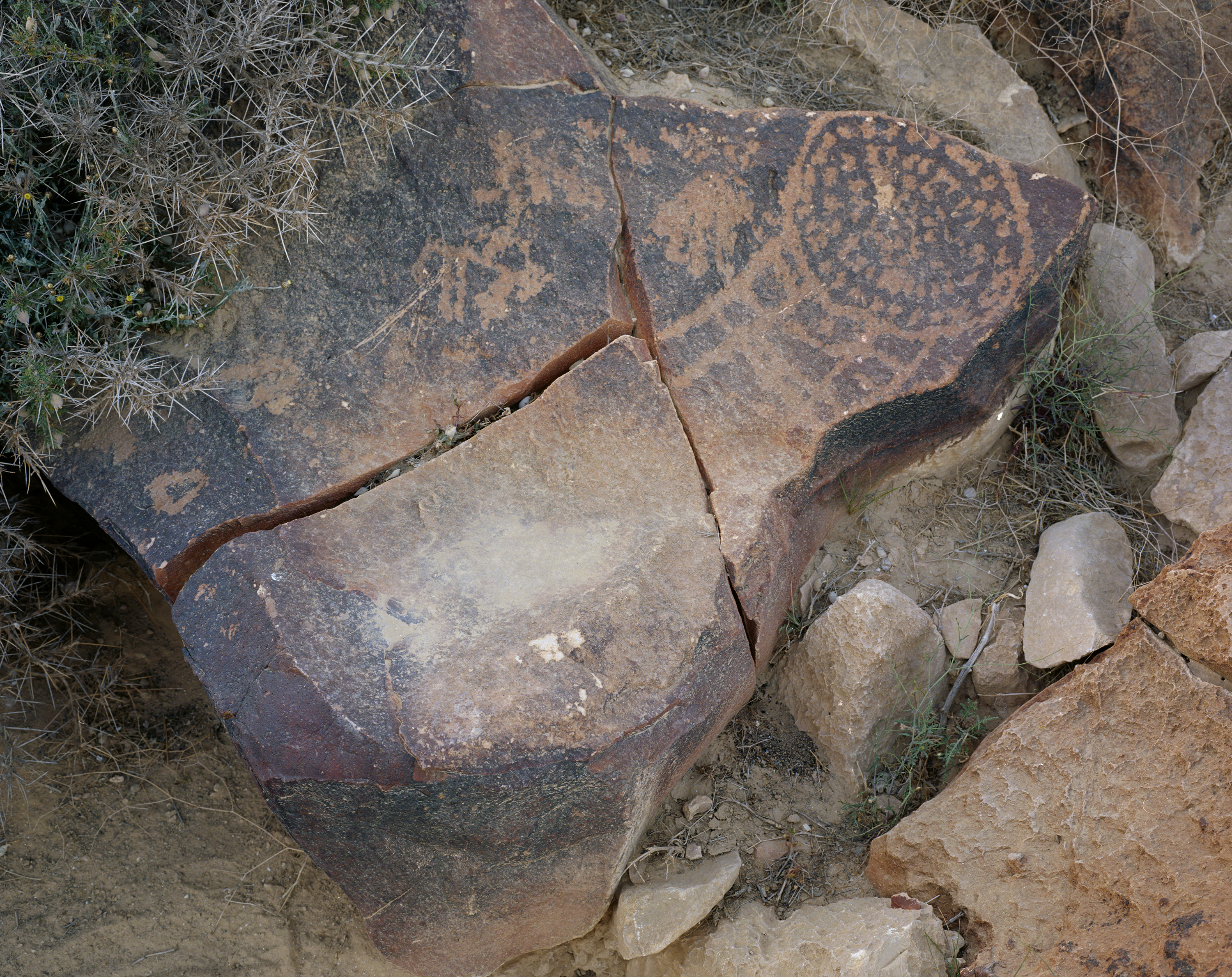 Rock Petroglyphs, 2017, archival pigment print, 60x72 cm