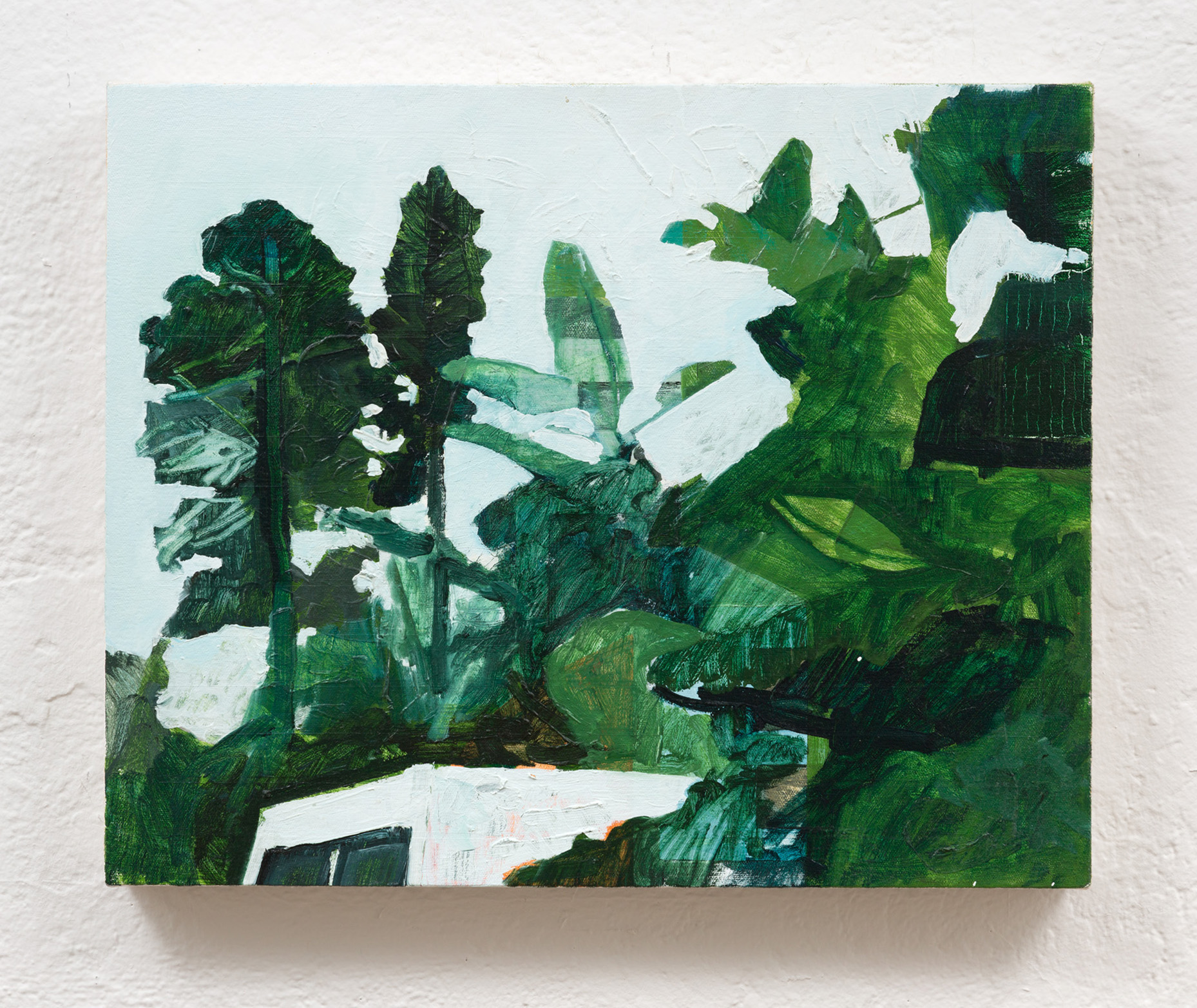 "Hilltop" oil on canvas, 16 x 20 in., 2017