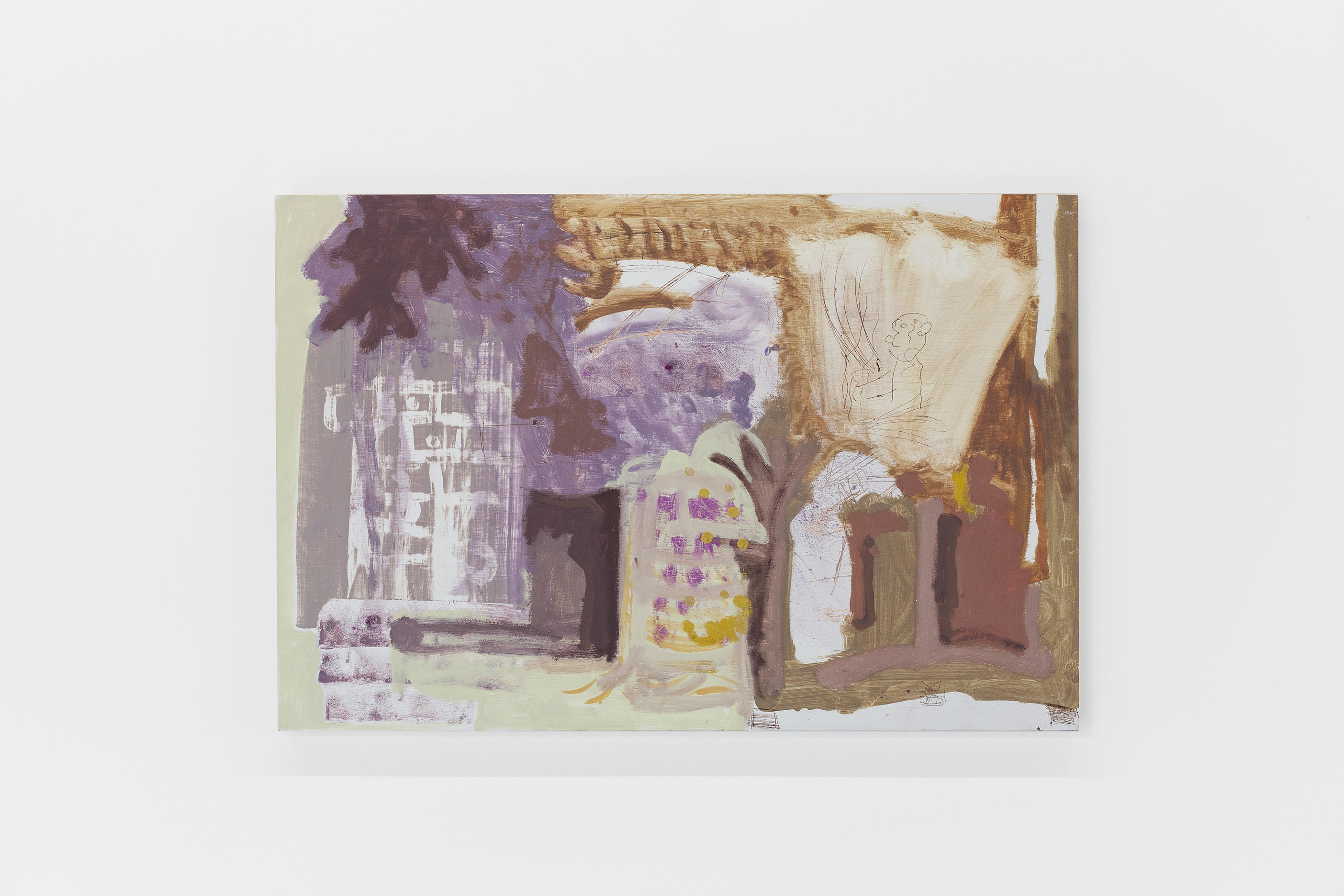 Julien AureganUntitled 6, 2021polyvinyl, oil and dammar résine on wood60 x 90 cm︎︎︎Inquire