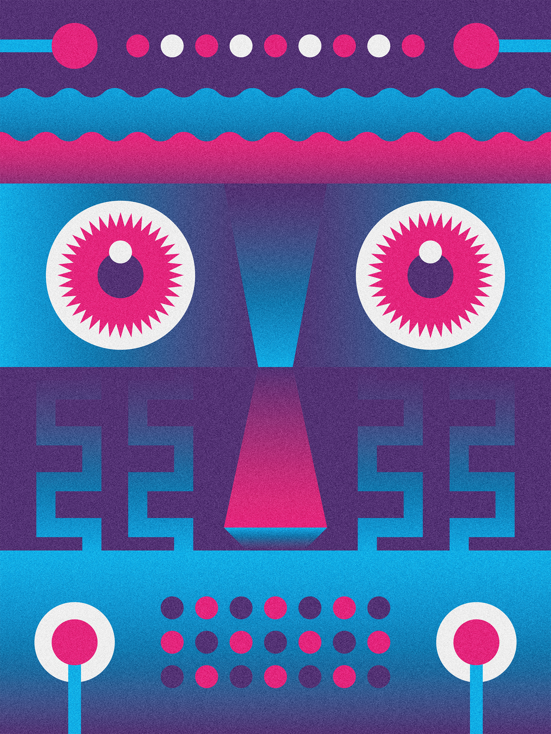 Do Androids Dream of Electric Sheep? by Philip K. Dick. Book cover illustration. Commissioned by Kepustakaan Populer Gramedia (2019)