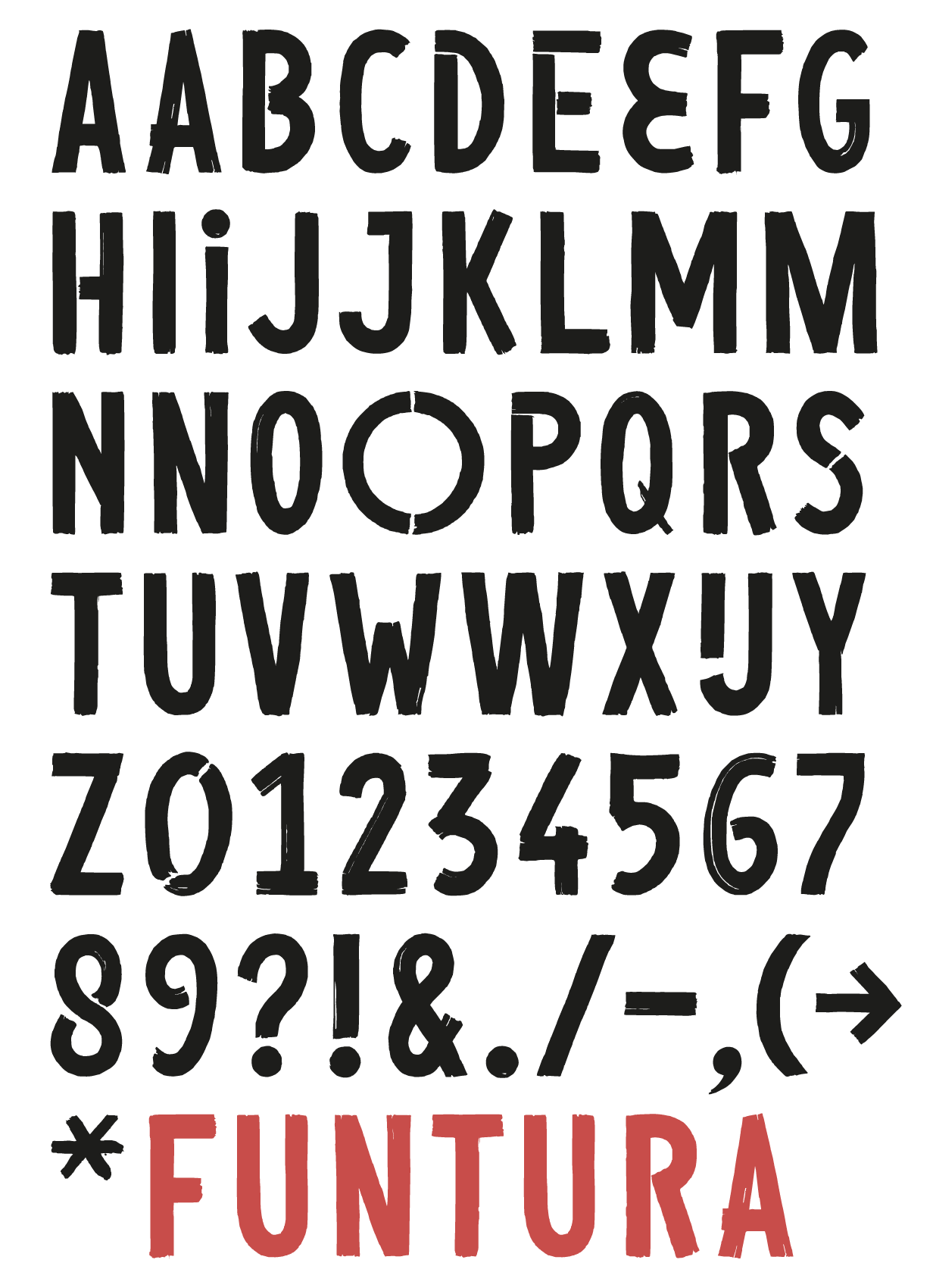 Lettertype: Funtura