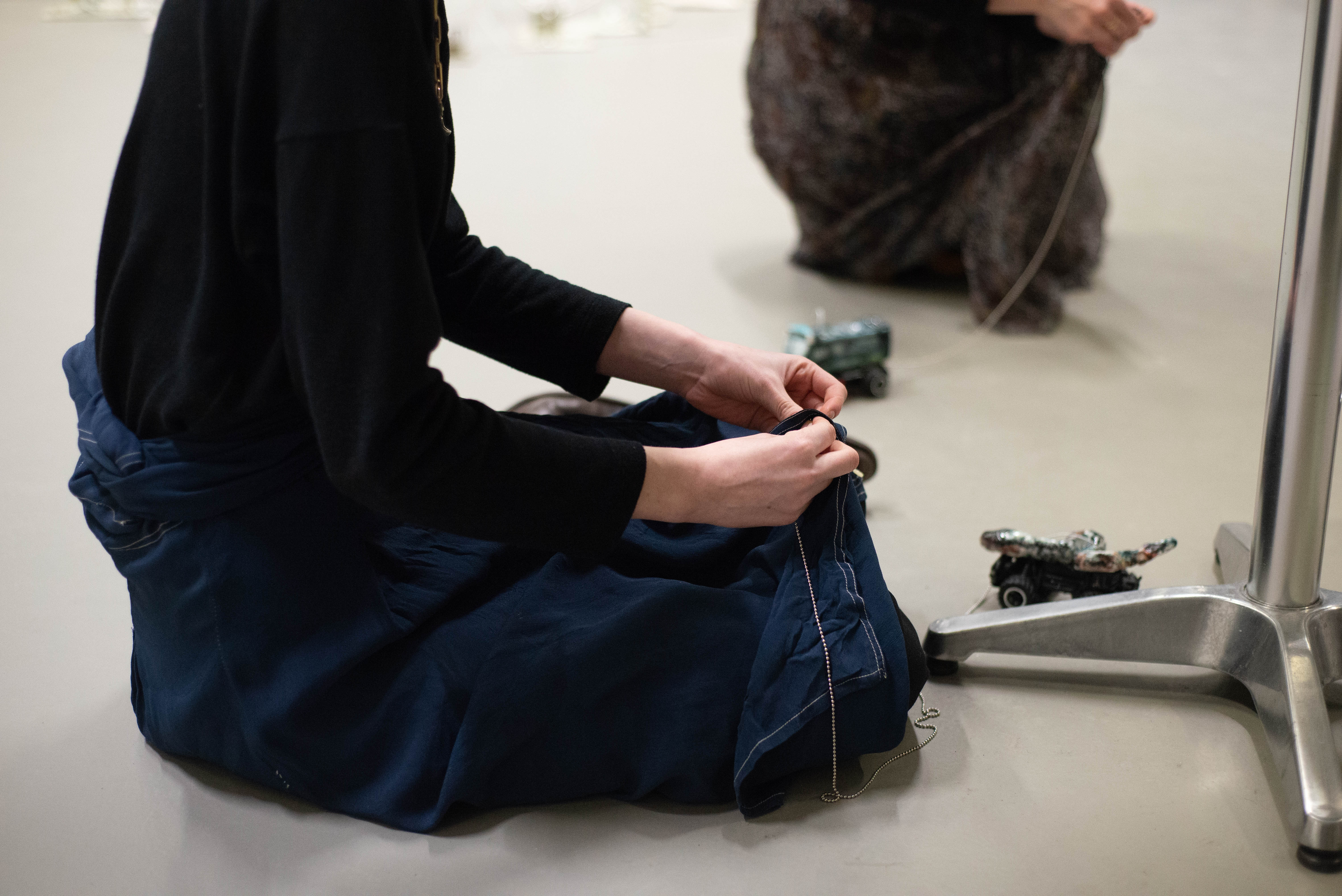 Reservation, Performance (2022)  performers - Apollonia Stoisits and Aimée Lyon