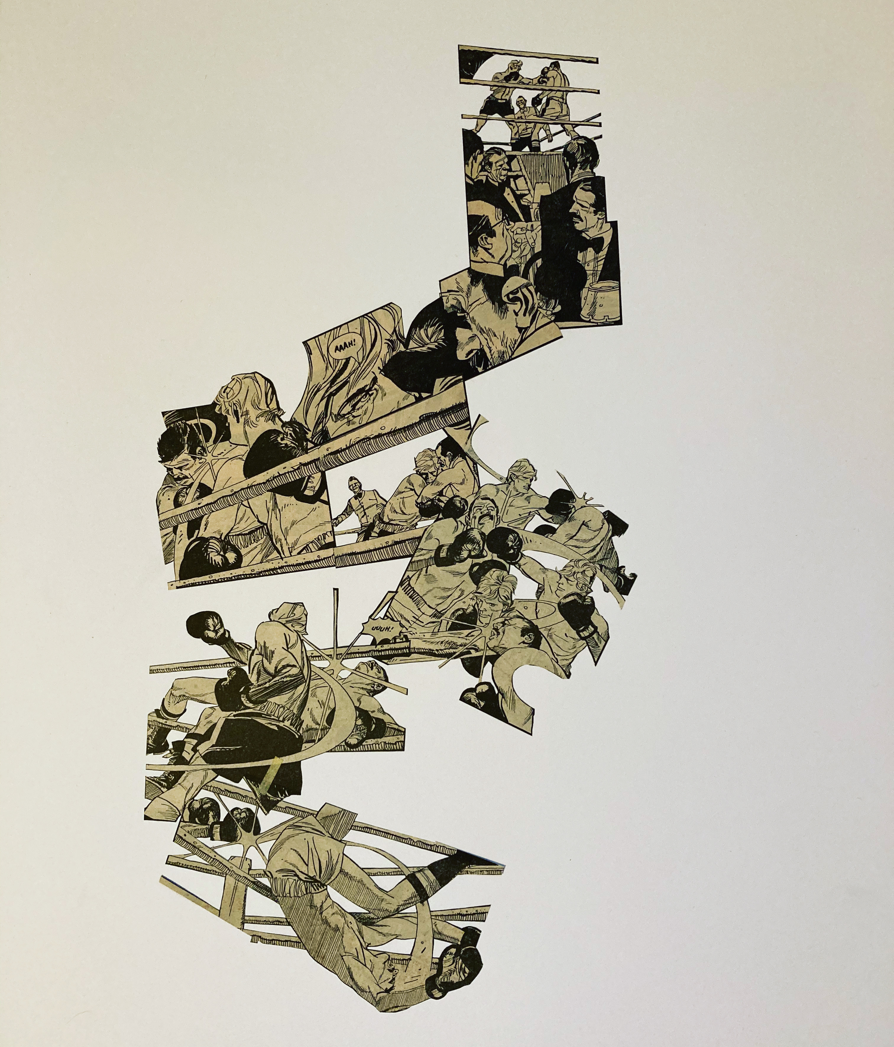 Untitled (The Fight #3) (2021)