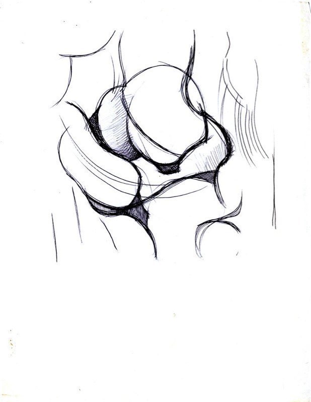 Cleave 1992ink/paper 8x11”