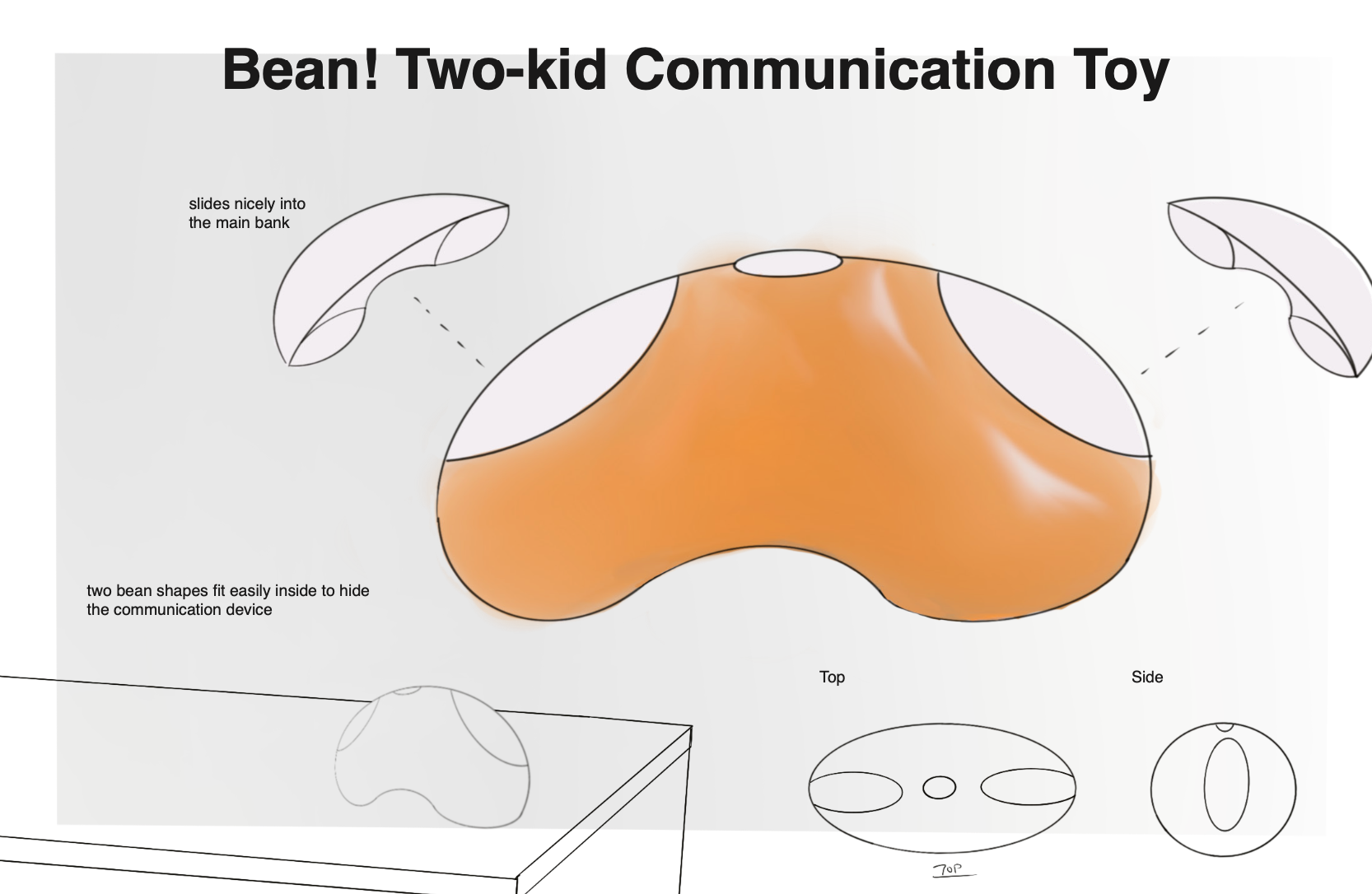 Bean: Two Kid Communication Toy