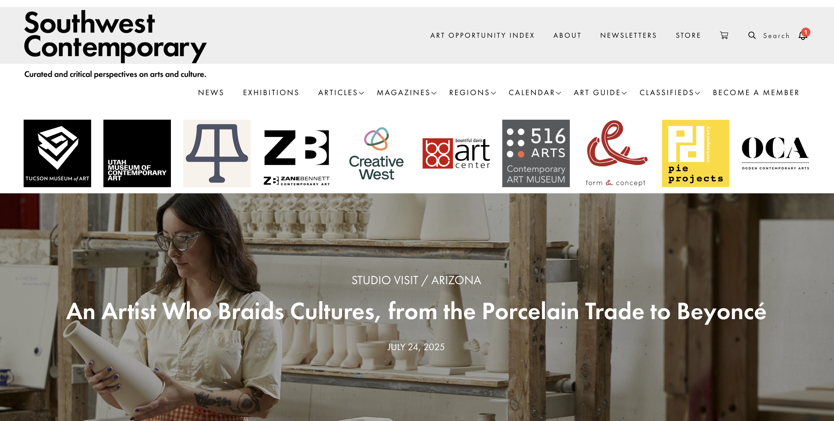 Studio Visit with Southwest Contemporary