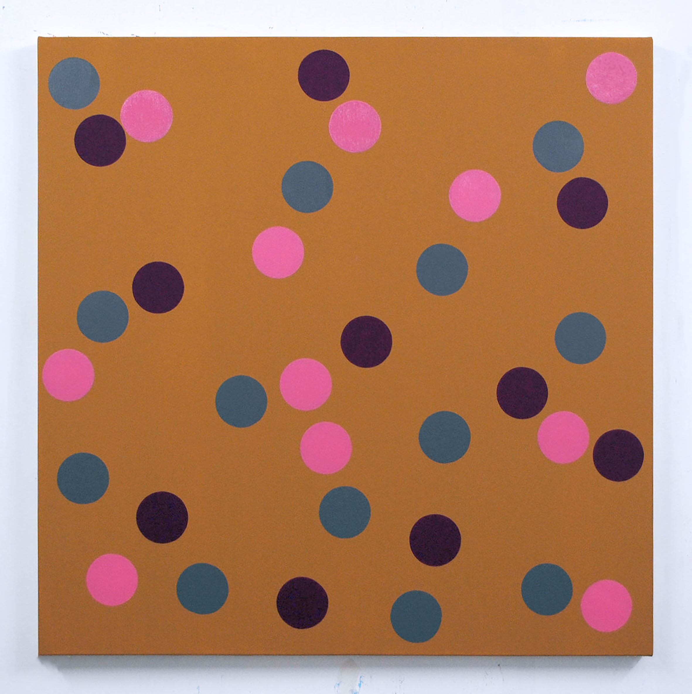 Circlus IV 90cm x 90cm oil and acrylic on canvas 2015